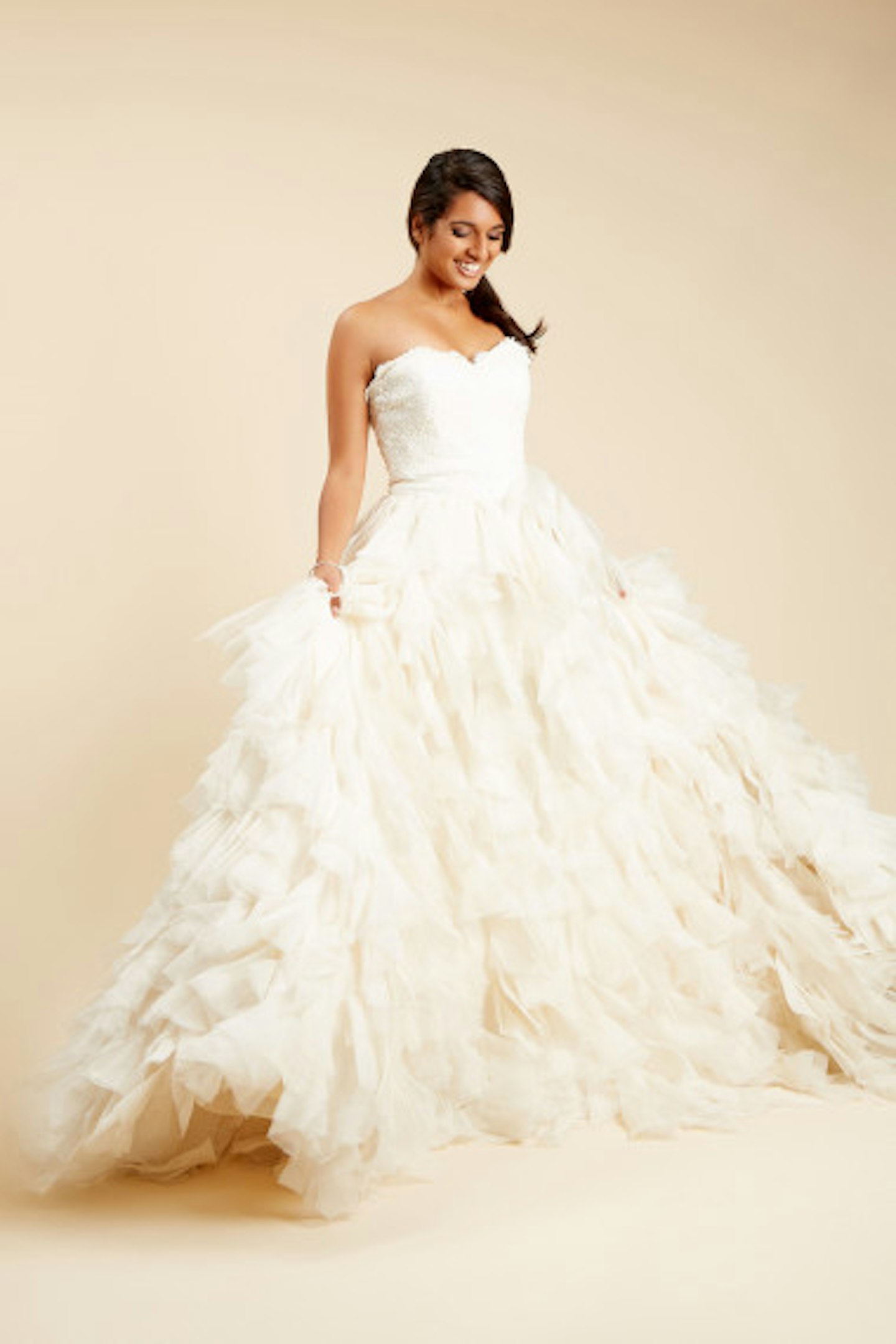 Sareh Nouri, Couture Tulle Dress with Ruffle Skirt, WAS £7,700, NOW £3,500