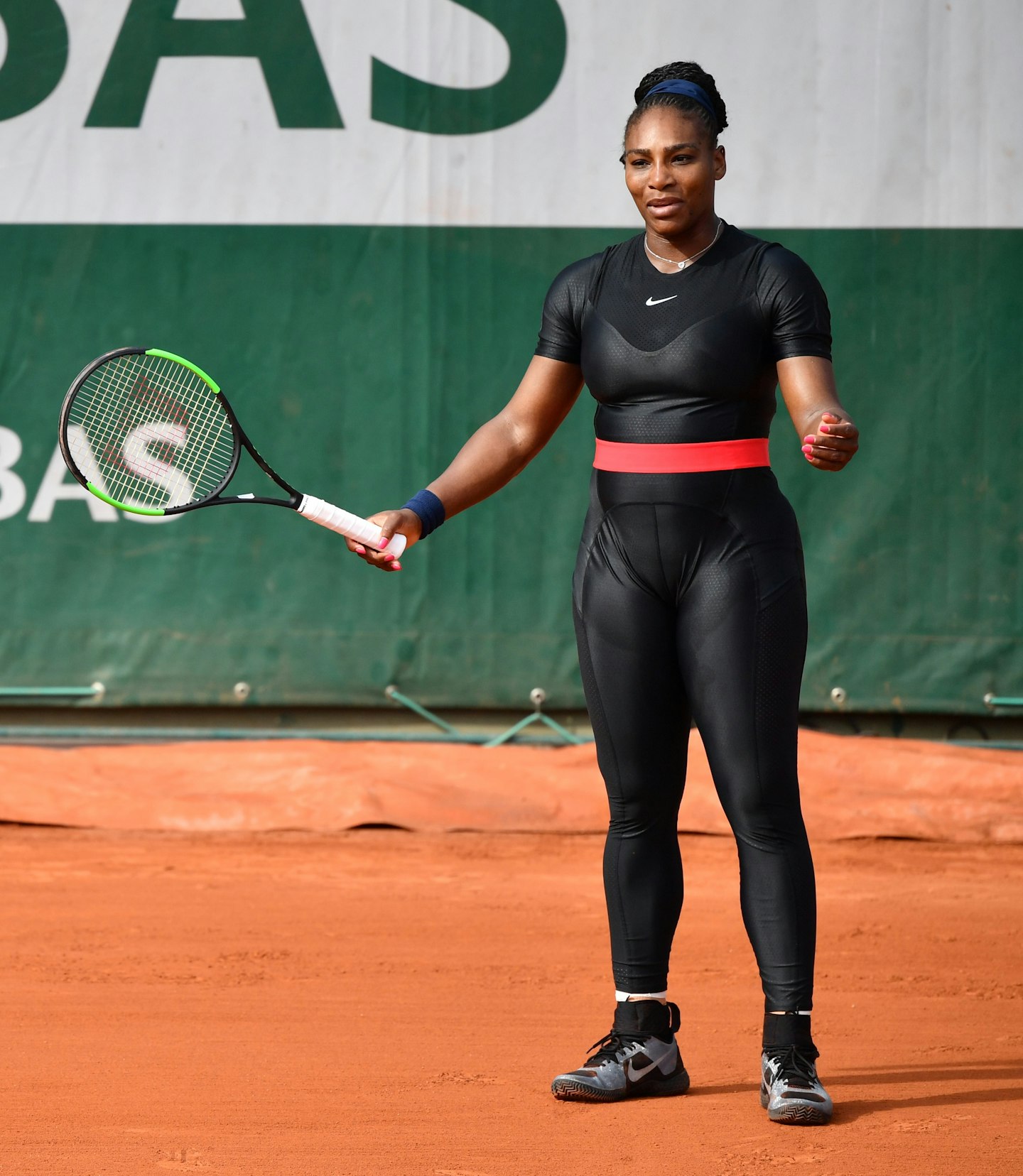 serena williams catsuit french open