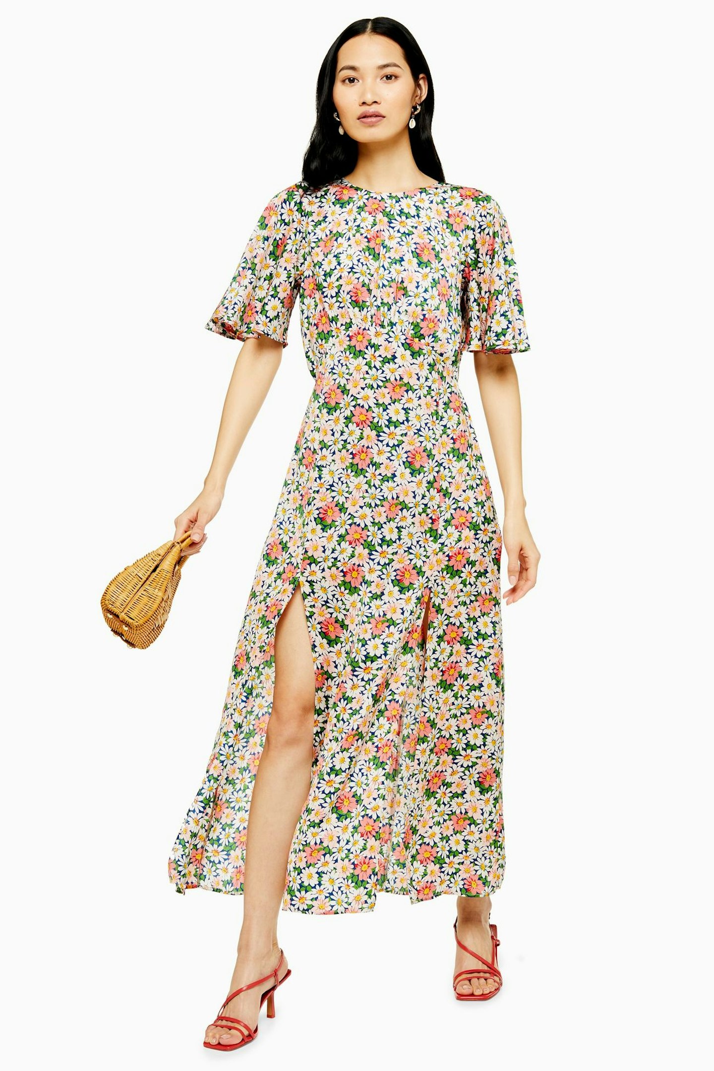 Pink Floral Dress, £39
