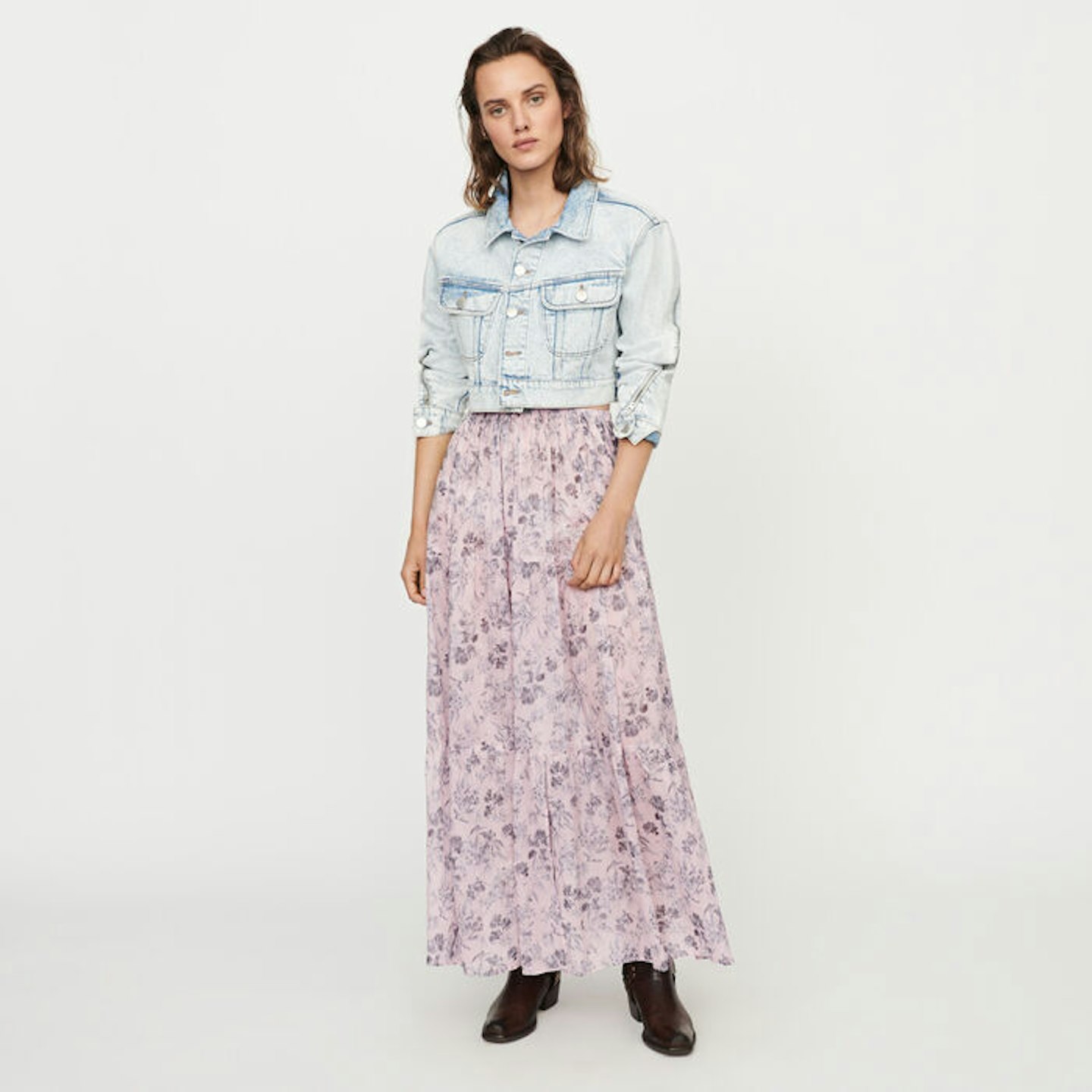 Floral Print Maxi Skirt, £185