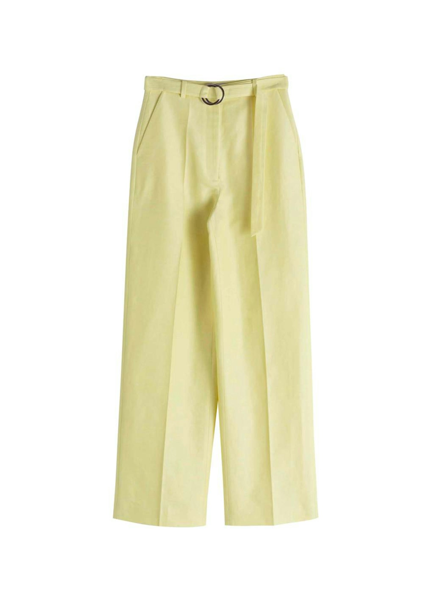 &Other Stories,  Belted Cotton Linen Blend Trousers, £79