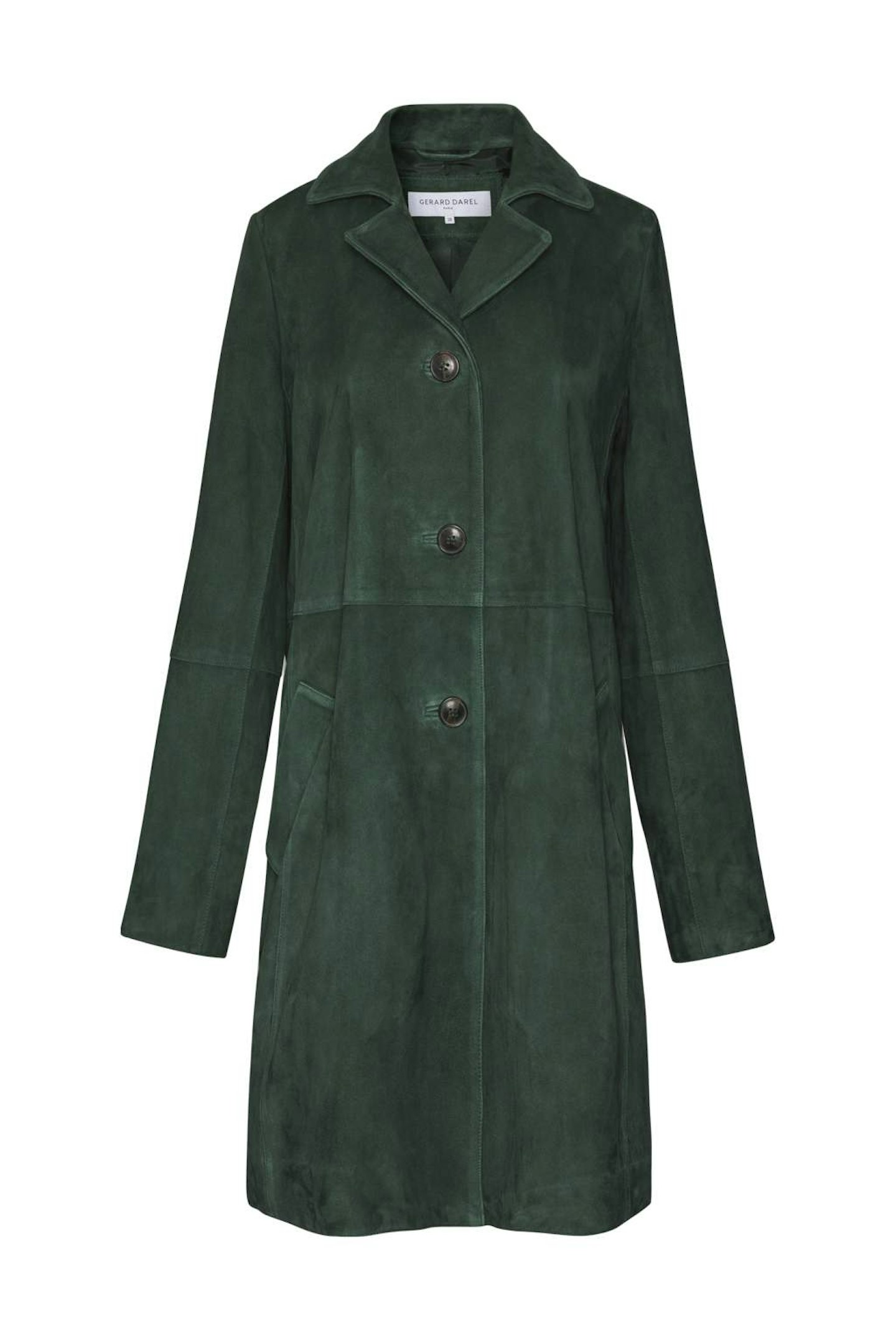 Gerard Darel, Green Suede Jacket, £595
