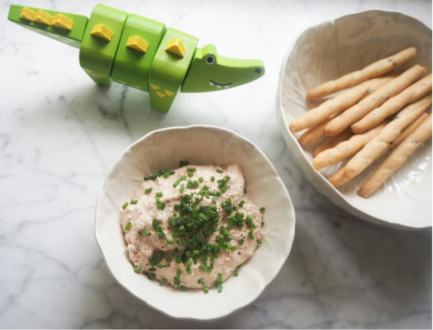 Mimi's tuna dip takes seconds to eat and is very healthy
