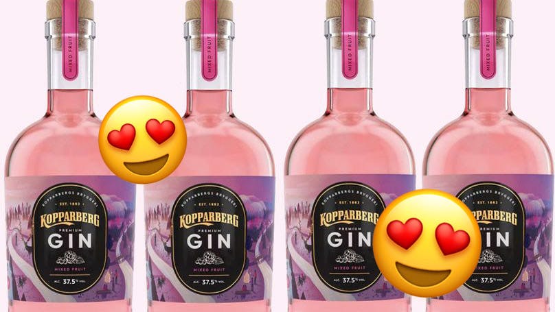 Kopparberg just released a BRAND NEW flavour of their pink gin 😍