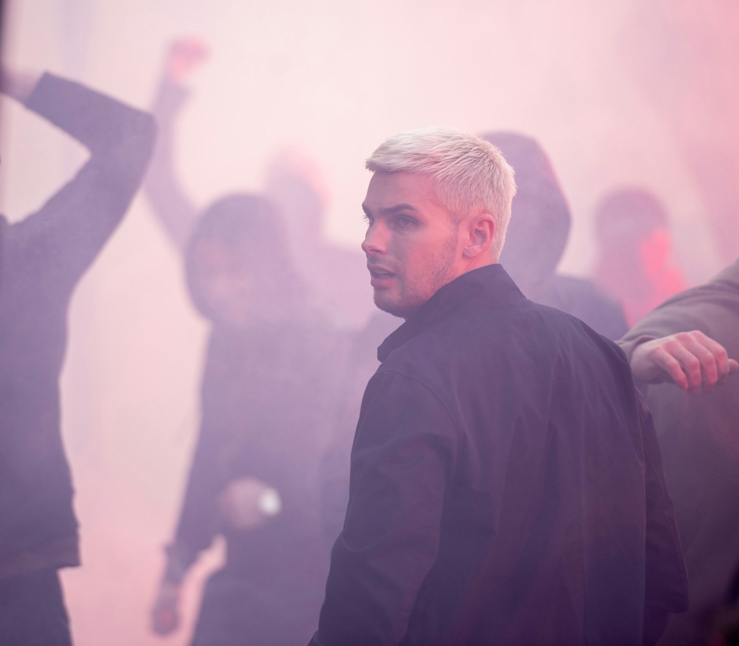 hollyoaks spoilers ste hay racist rally