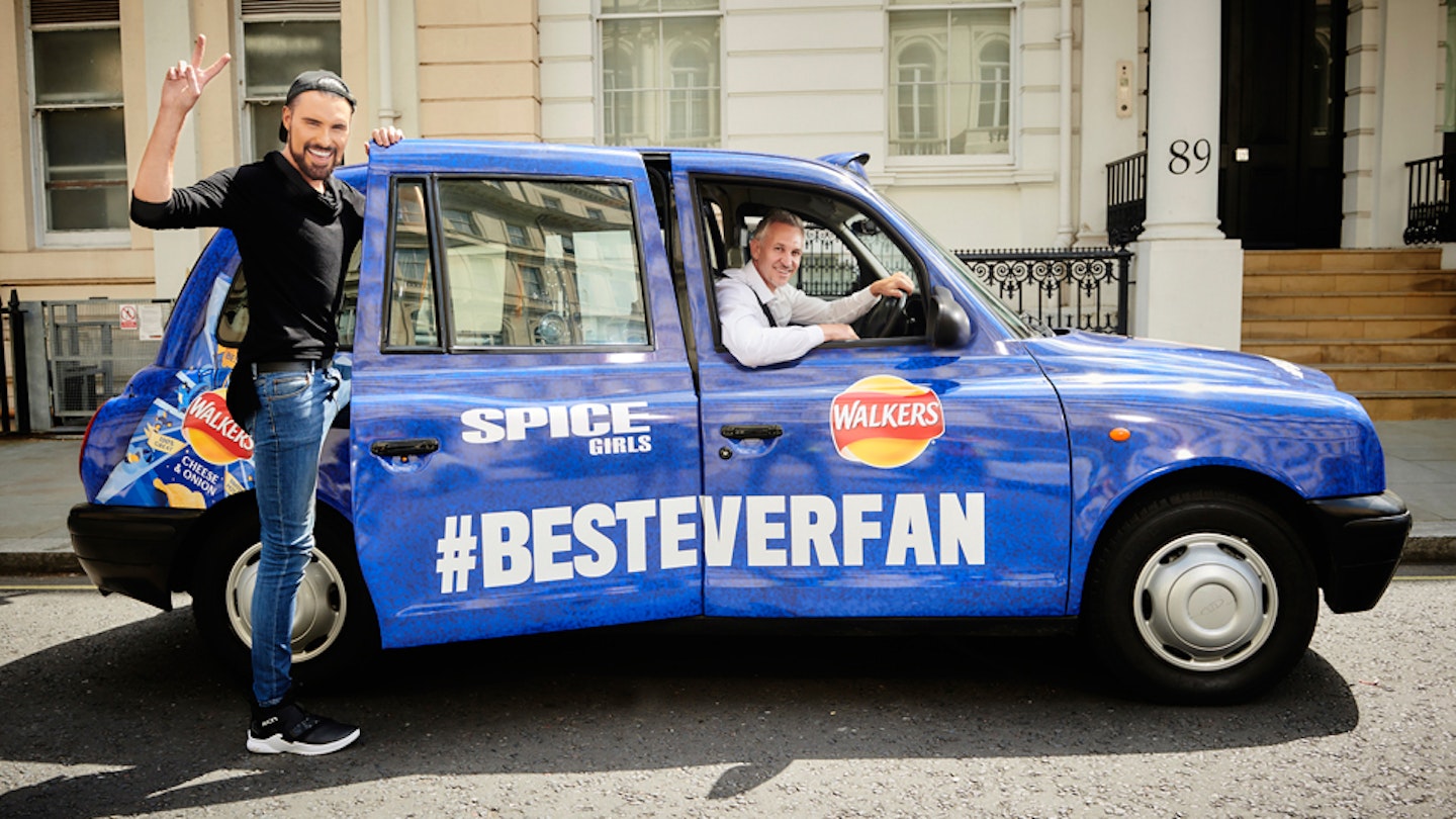 Rylan Clark-Neal anf Gary Lineker prove they're the Spice Girls' #BestFanEver