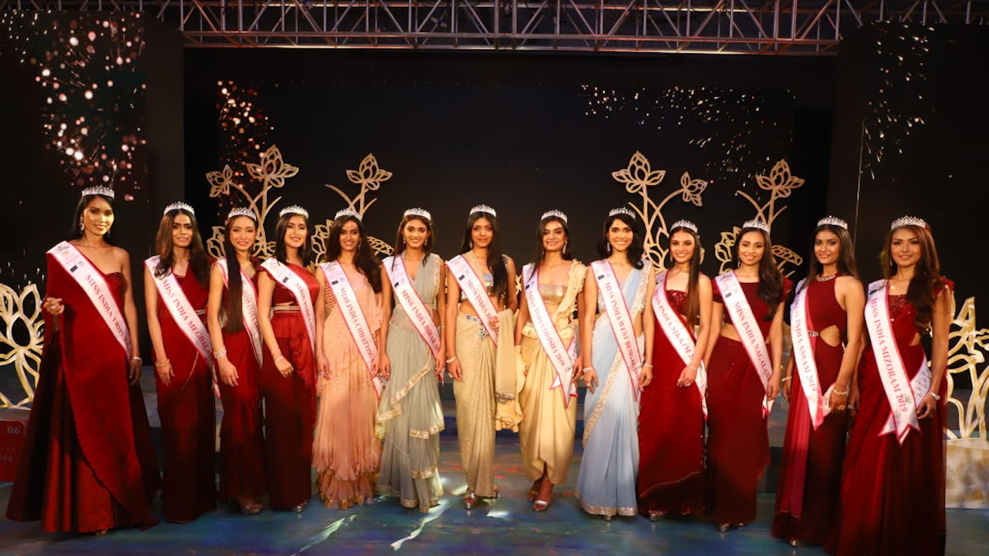 Participants at the fbb Colors Femina Miss India East 2019