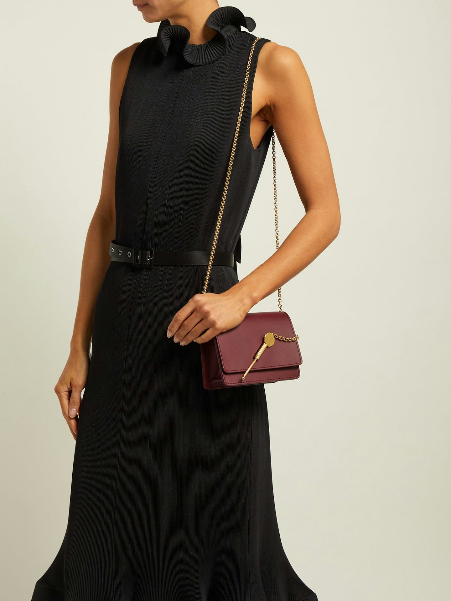 Sophie Hulme, Micro Leather Cross-Body Bag, WAS £345, NOW, £241