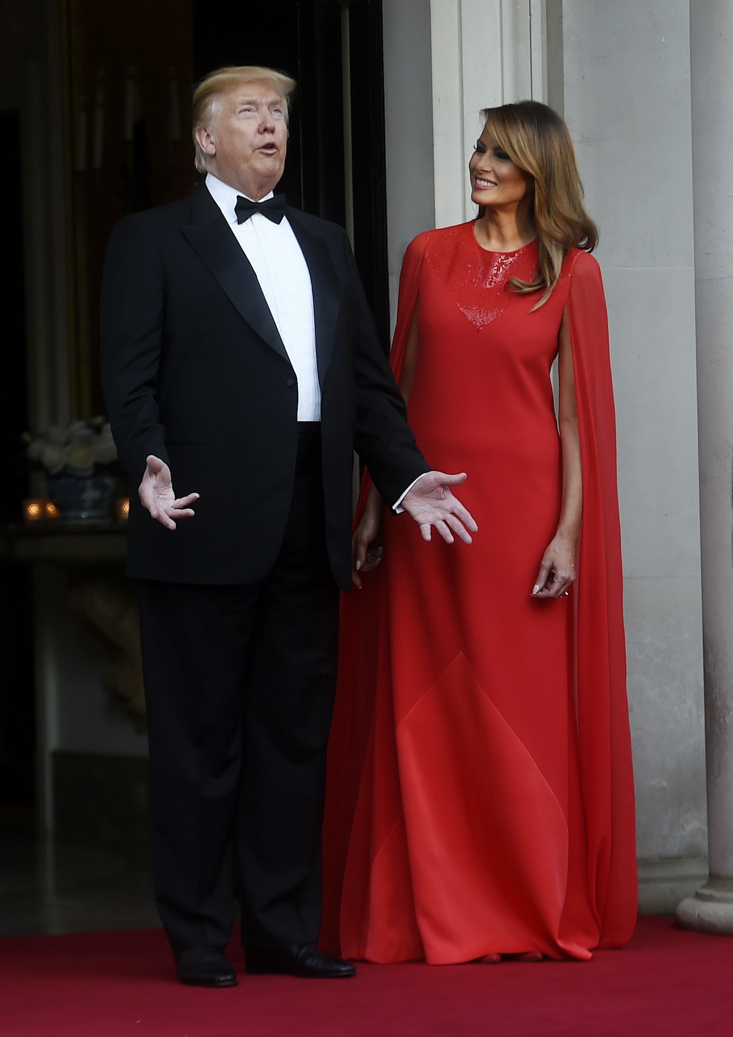 melania trump givenchy dress