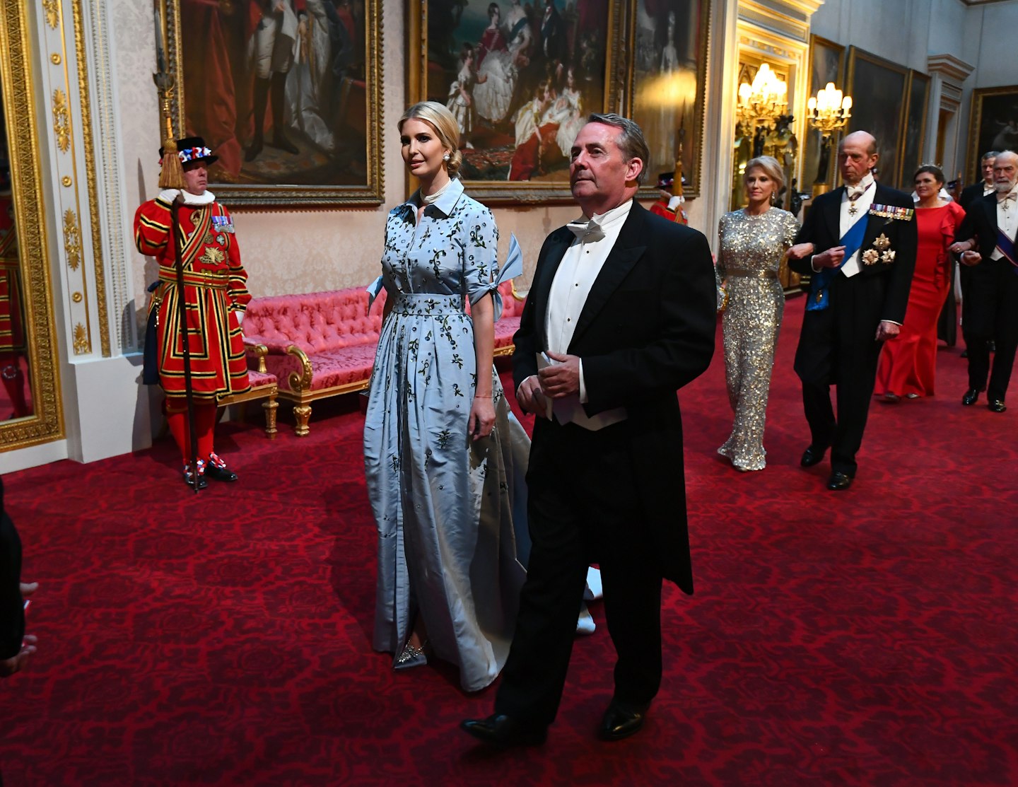 ivanka trump carolina herrera state dinner 