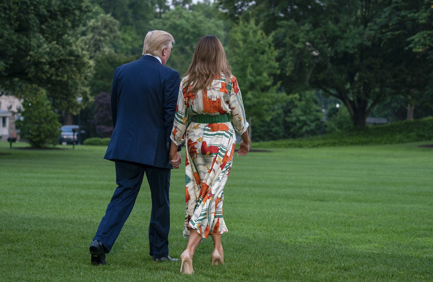 melania trump gucci big ben dress