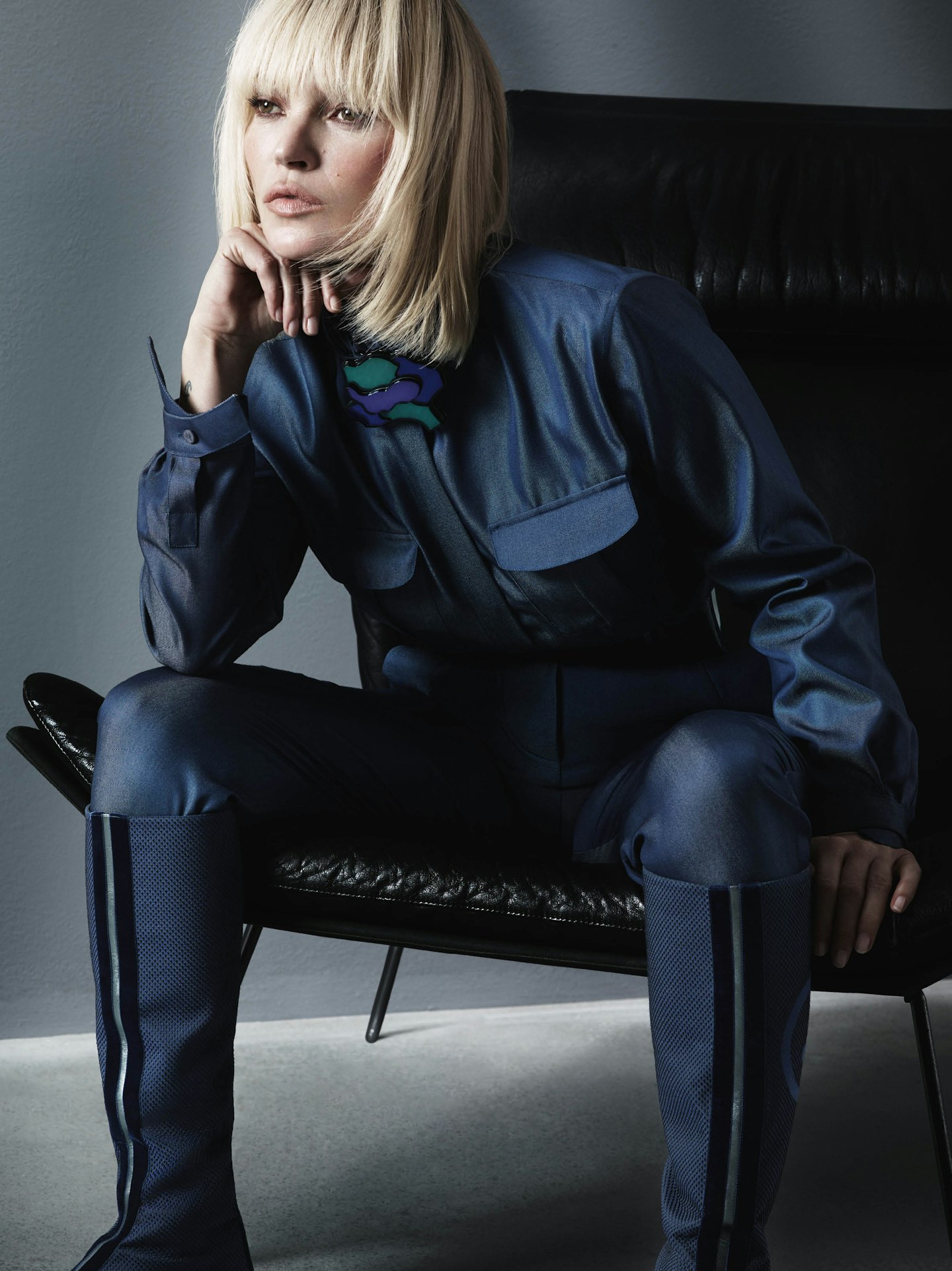 Kate Moss in Giorgio Armani's autumn/winter campaign 