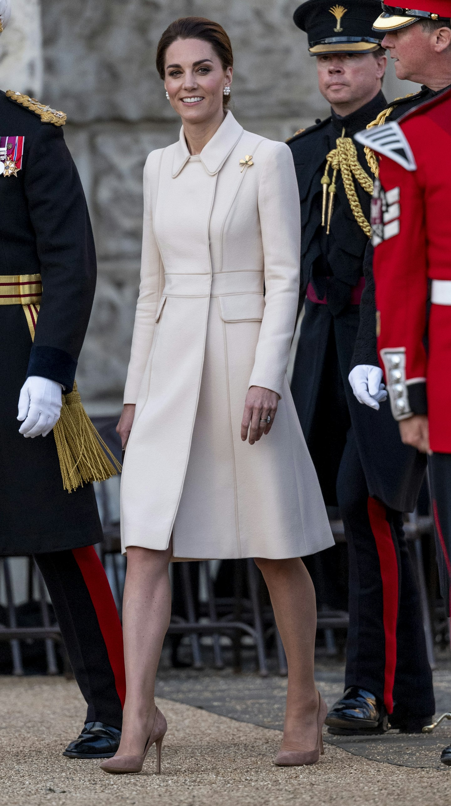 Kate Middleton Horse Guards Parade salute