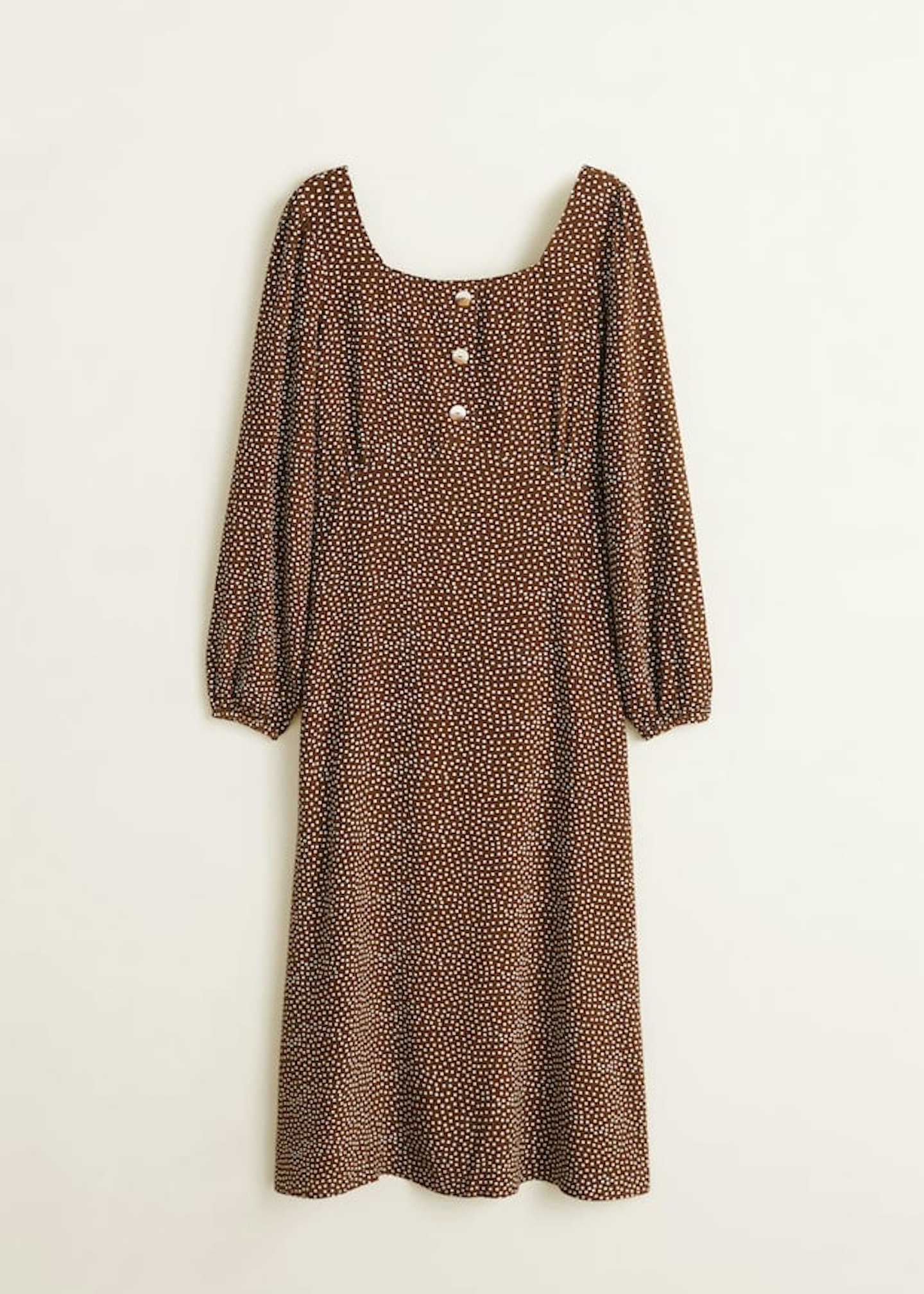 Mango polka dot dress