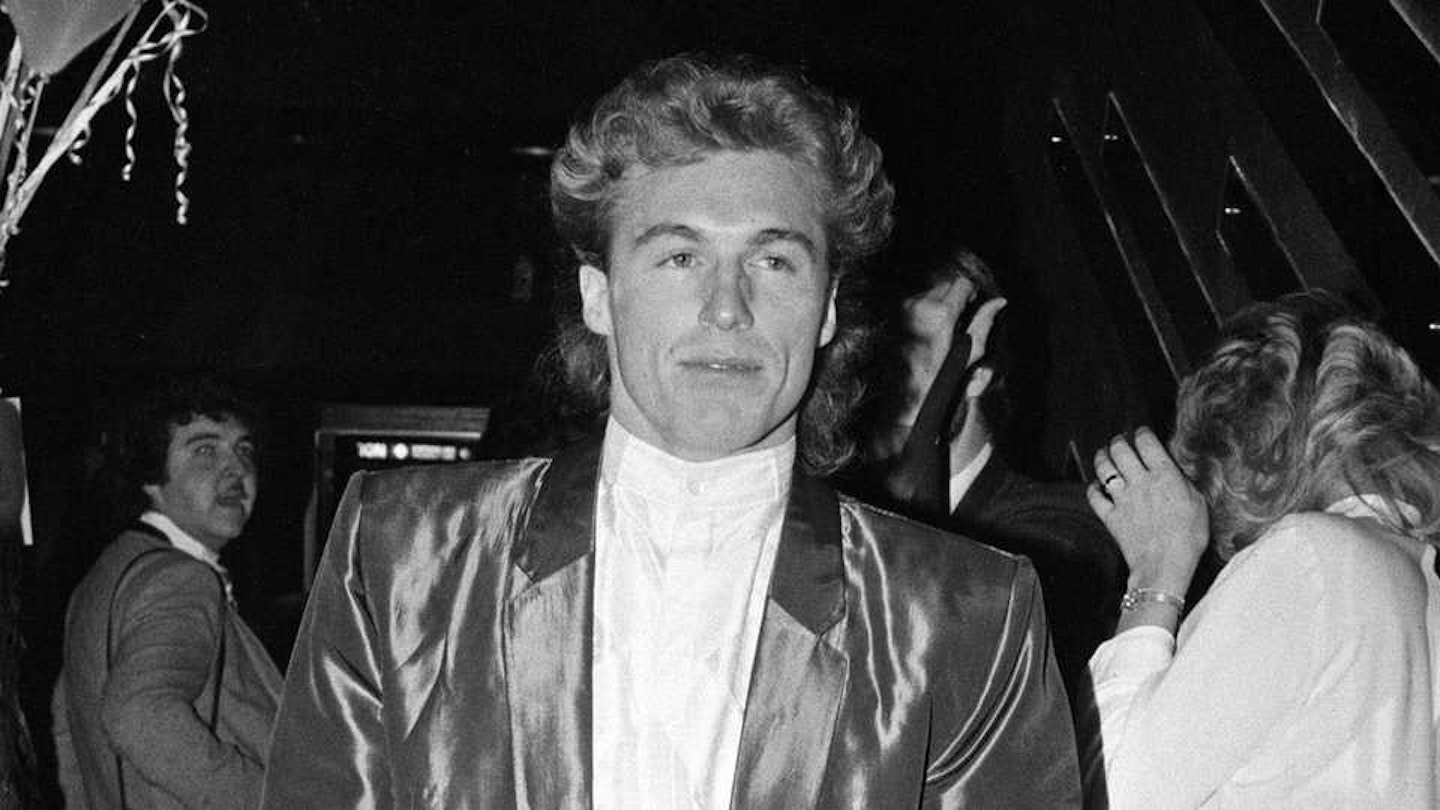 Christopher Quinten at the opening of The London Hippodrome nightclub, 1983 @ Getty