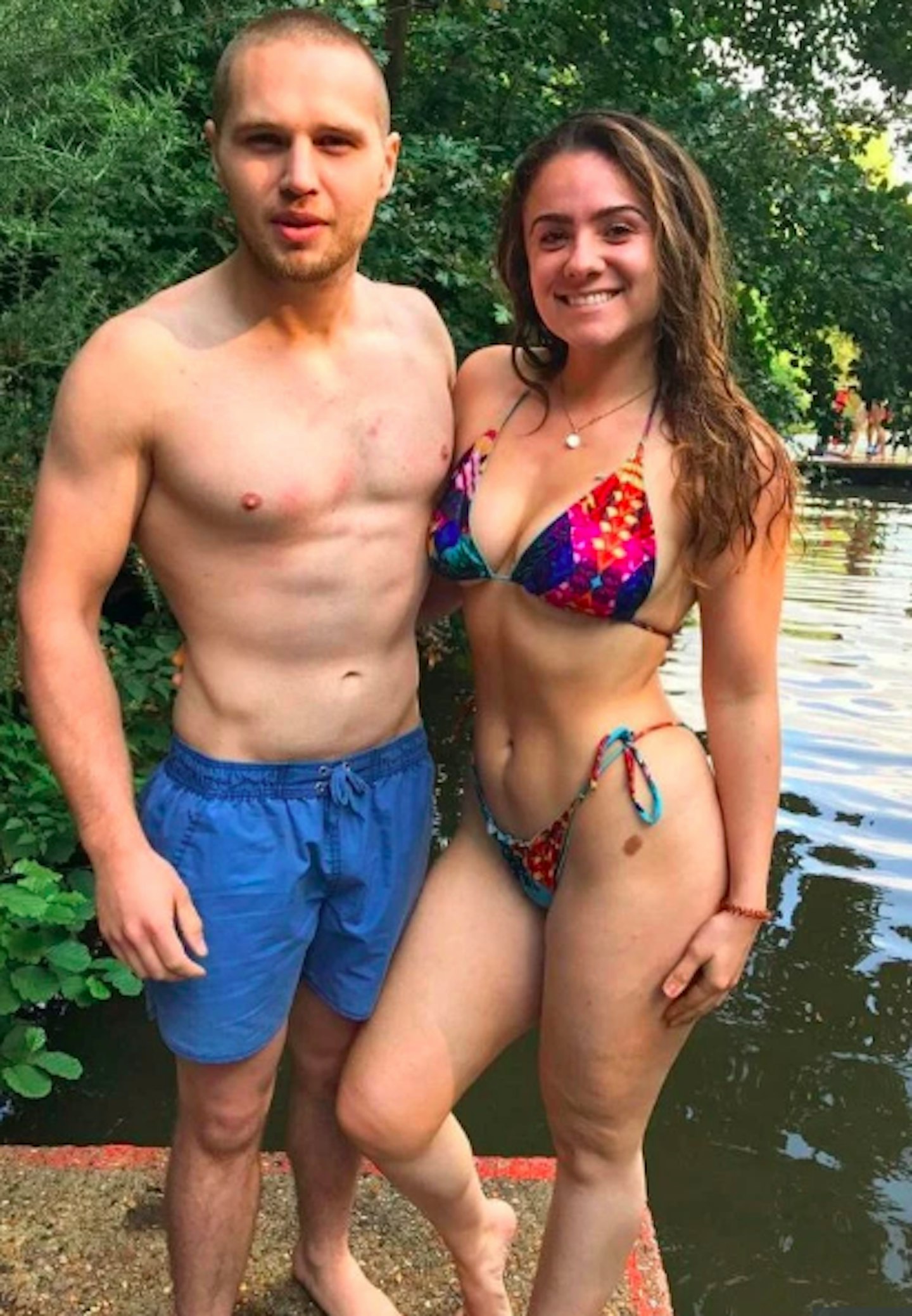 Danny Walters and Lily Smith