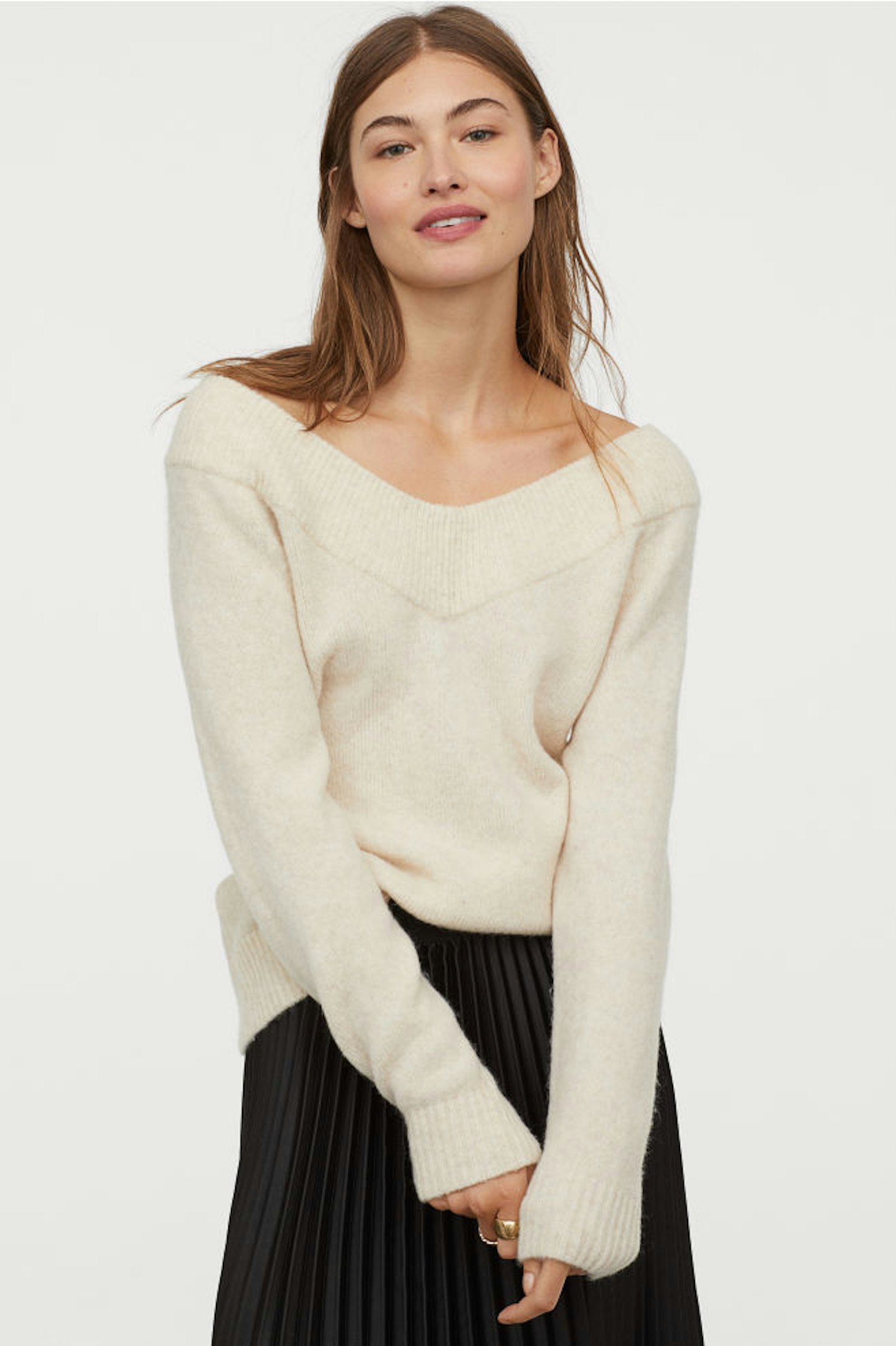 H&M, V-Neck Jumper, £9