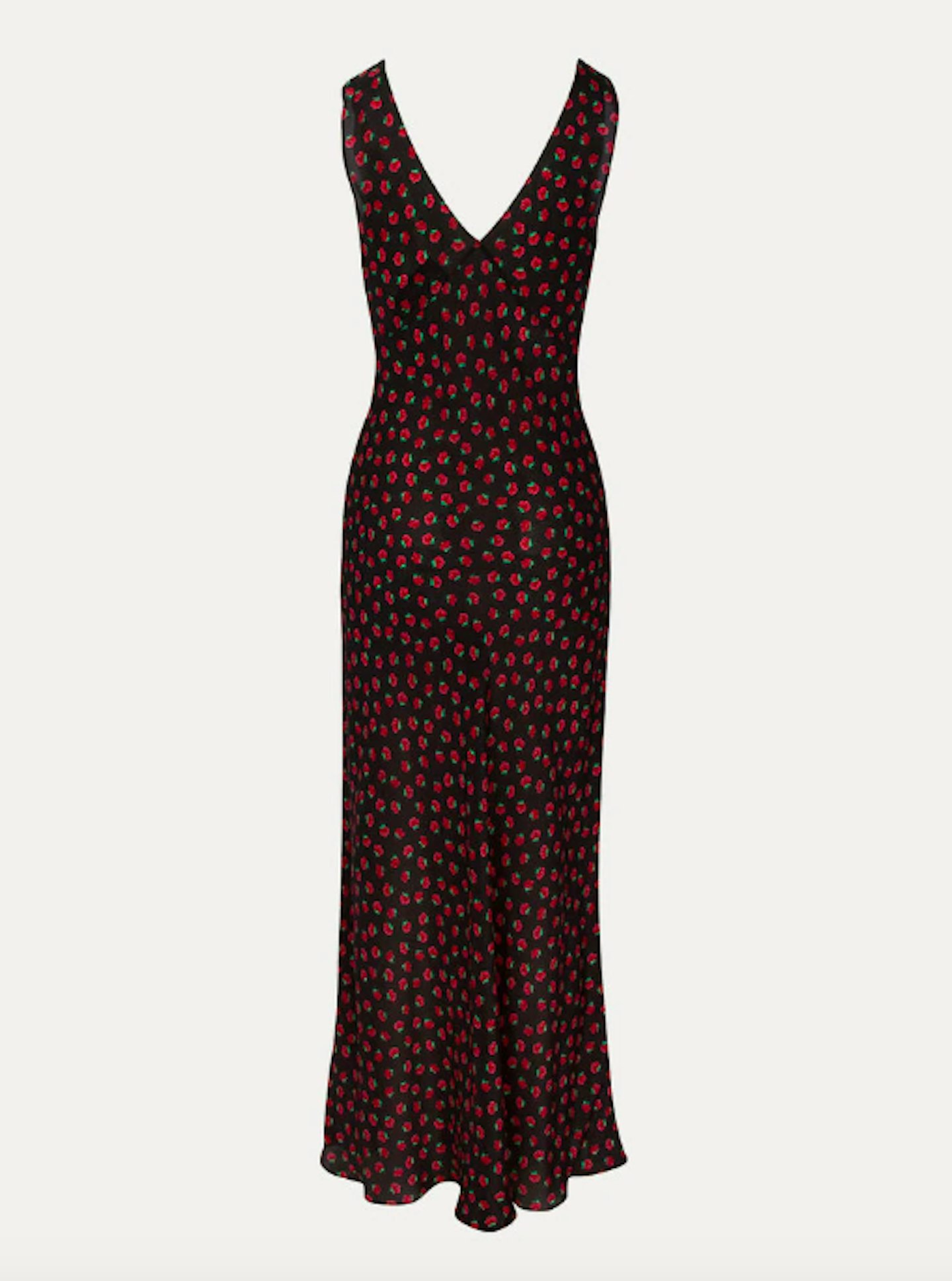 Printed Silk-Crepe Dress, £235