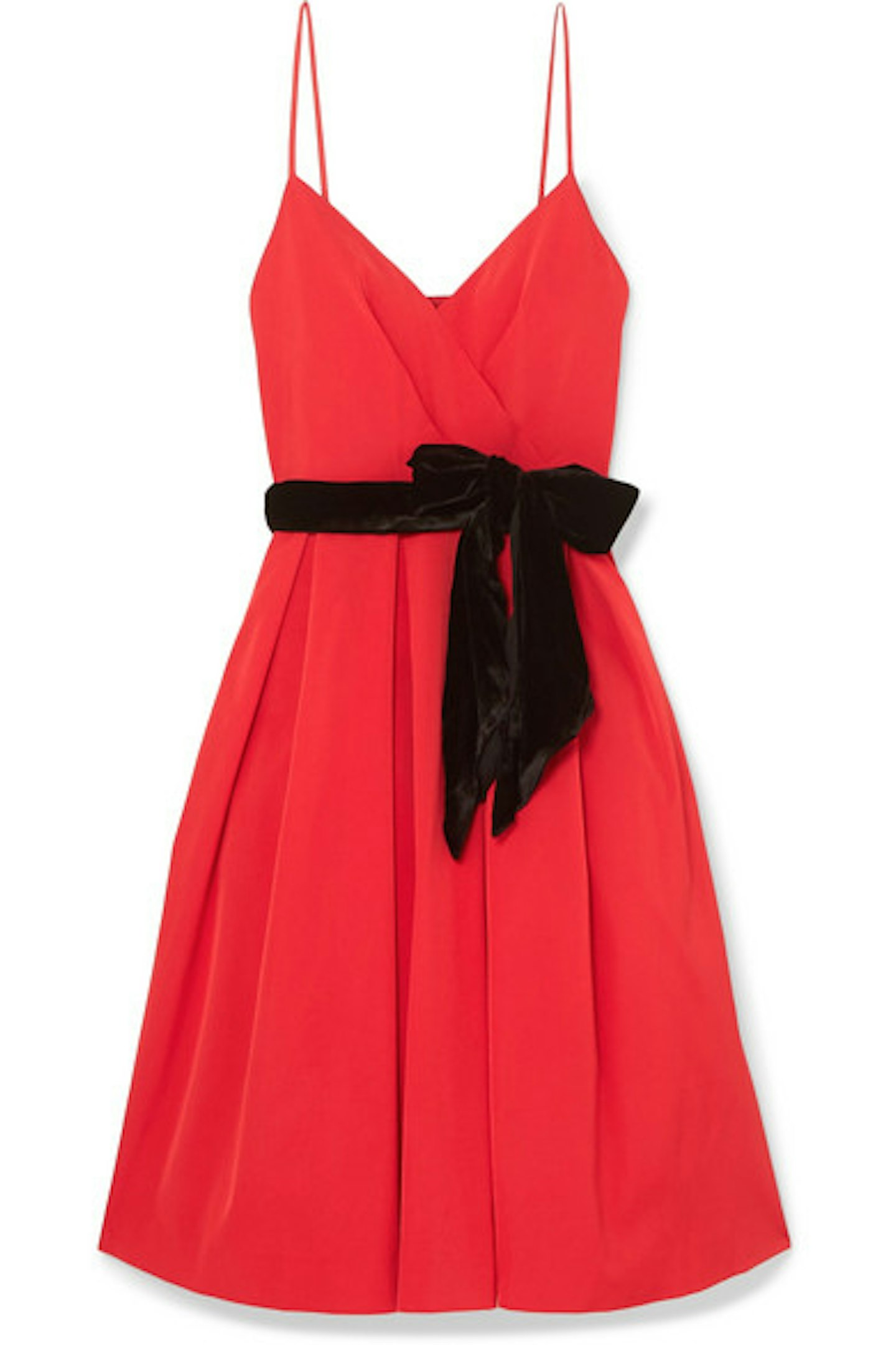 Velvet Trimmed Dress, £100