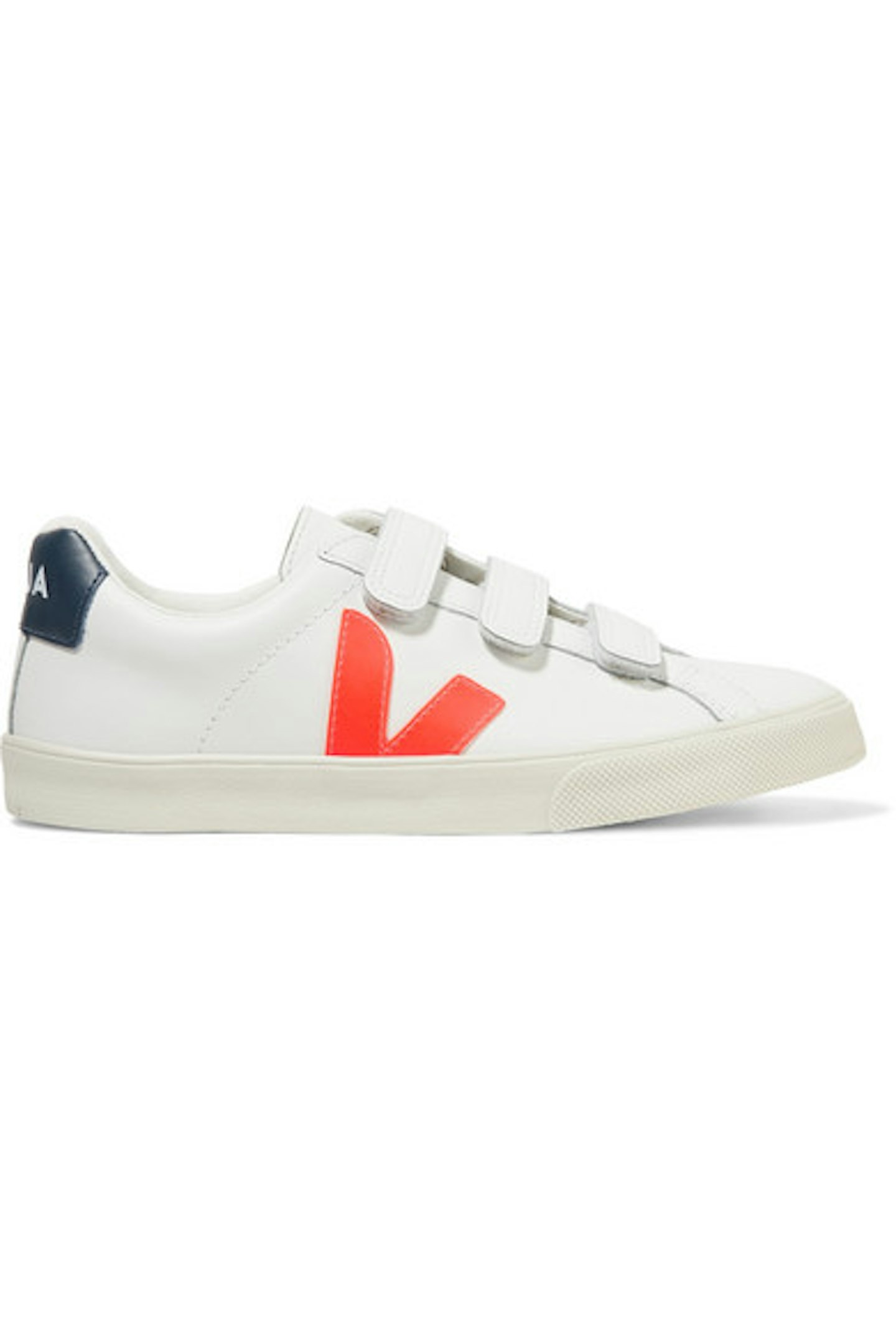 Veja + Net Sustain, Rubber-Trimmed Leather Sneakers, £100