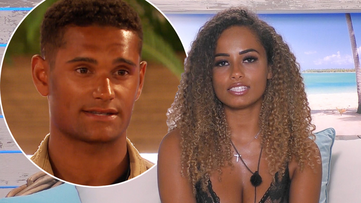 Danny Williams and Amber Gill
