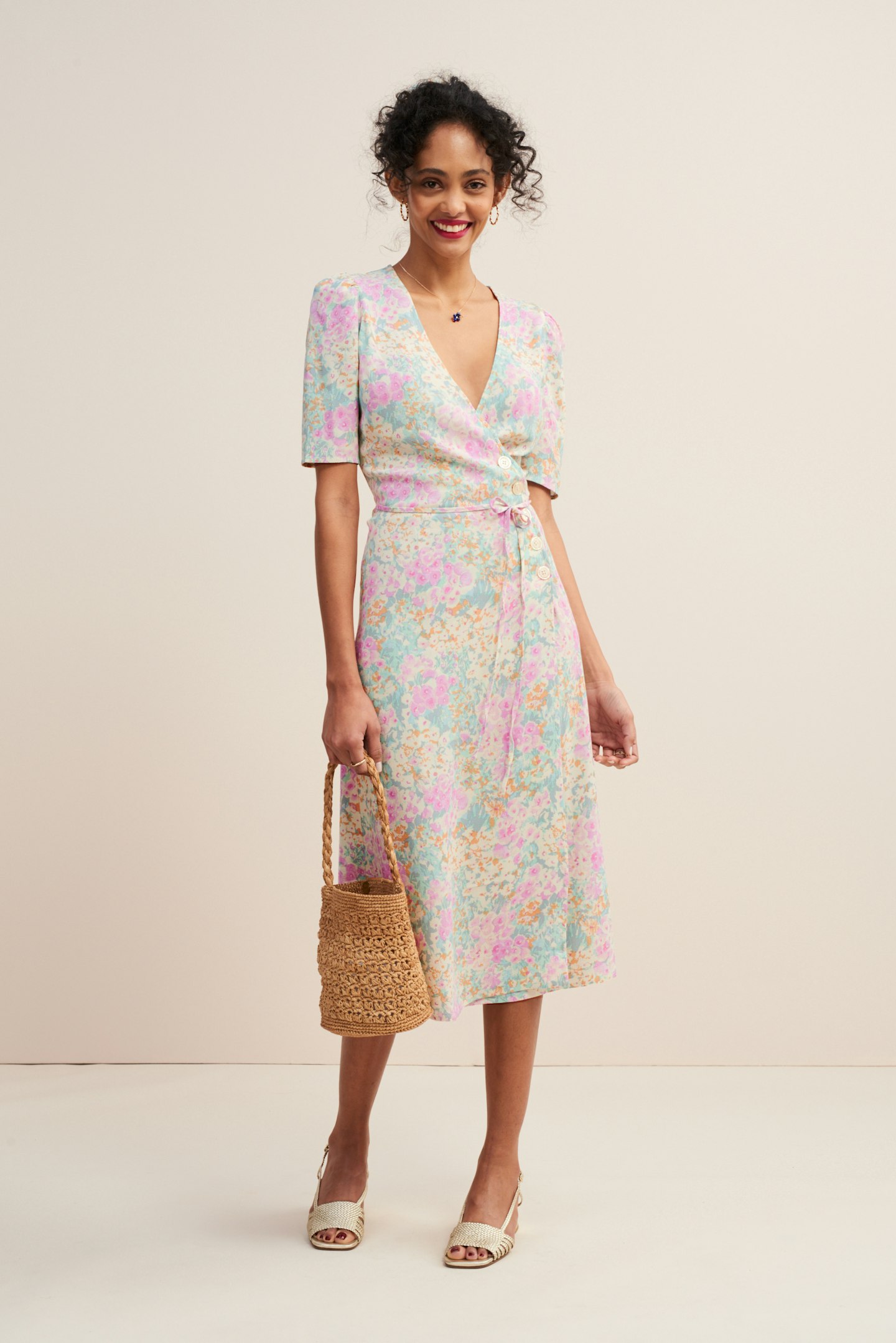 Rouje's Gabin wrap dress