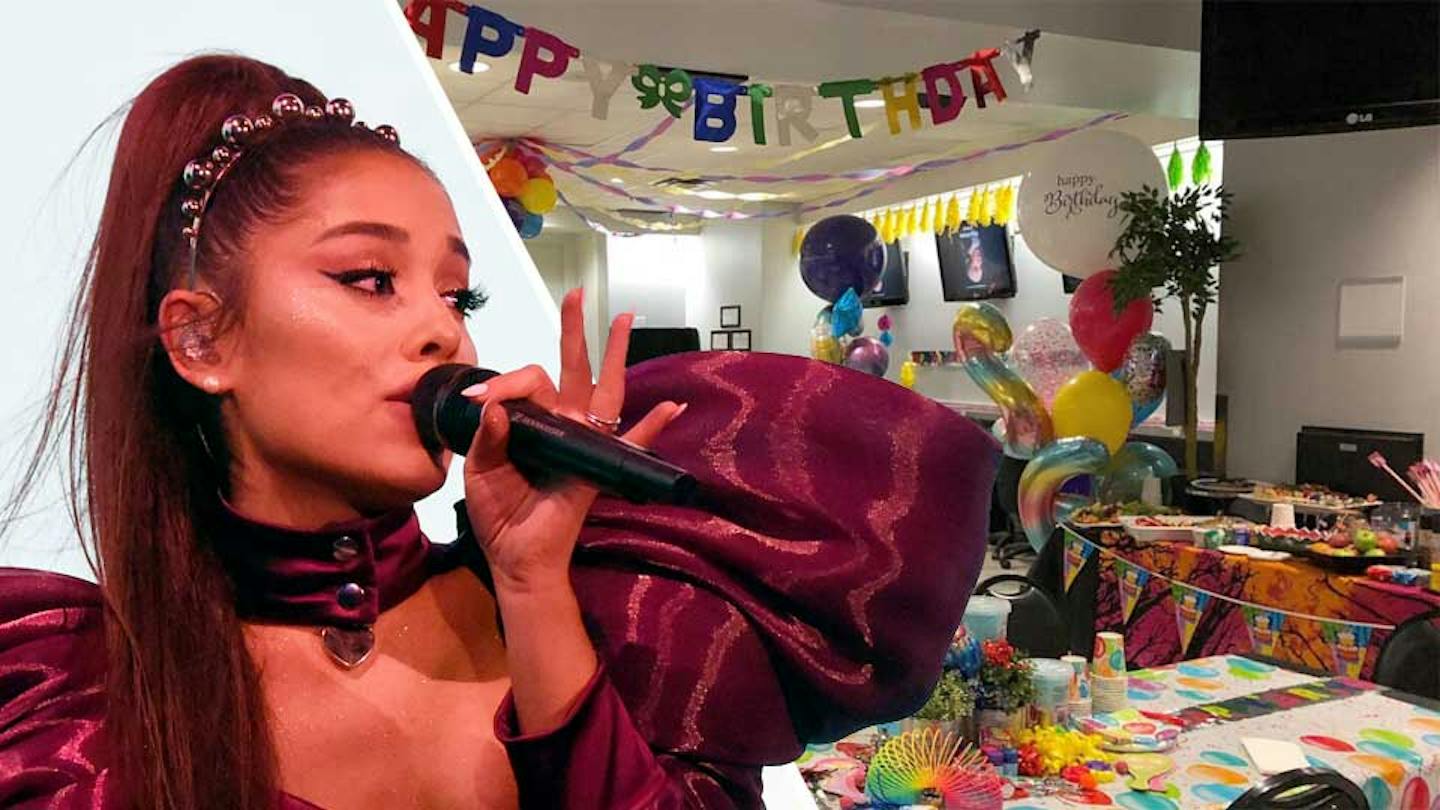 Ariana Grande Celebrated Turning 26 With A Kids themed Birthday Party Ariana Grande Celebrated Turning 26 With A Kids themed Birthday Party