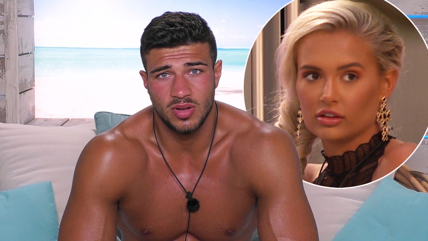 Love Island's Molly-Mae Hague and Tommy Fury kiss as they arrive