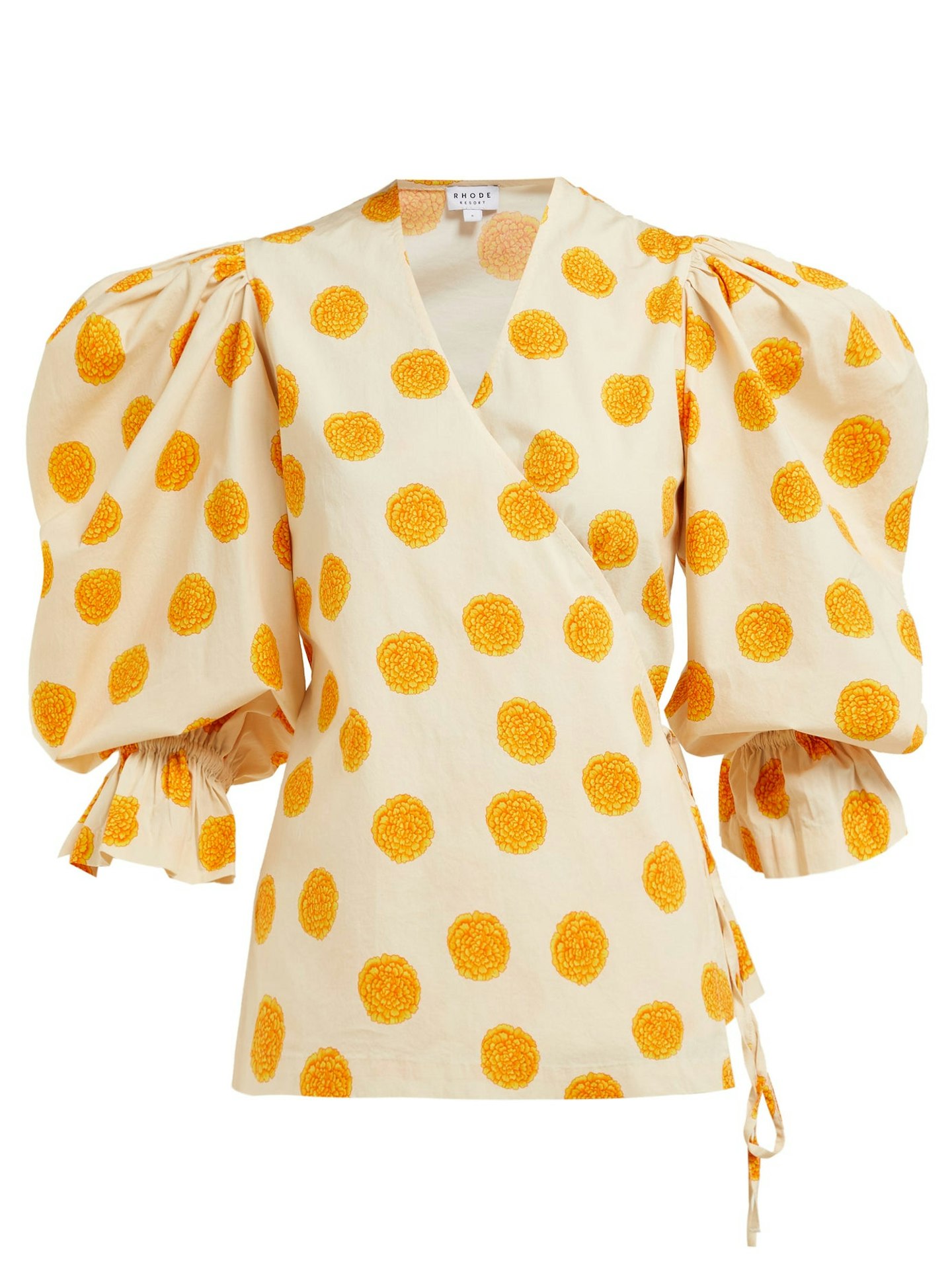 Rhode Resort wrap blouse