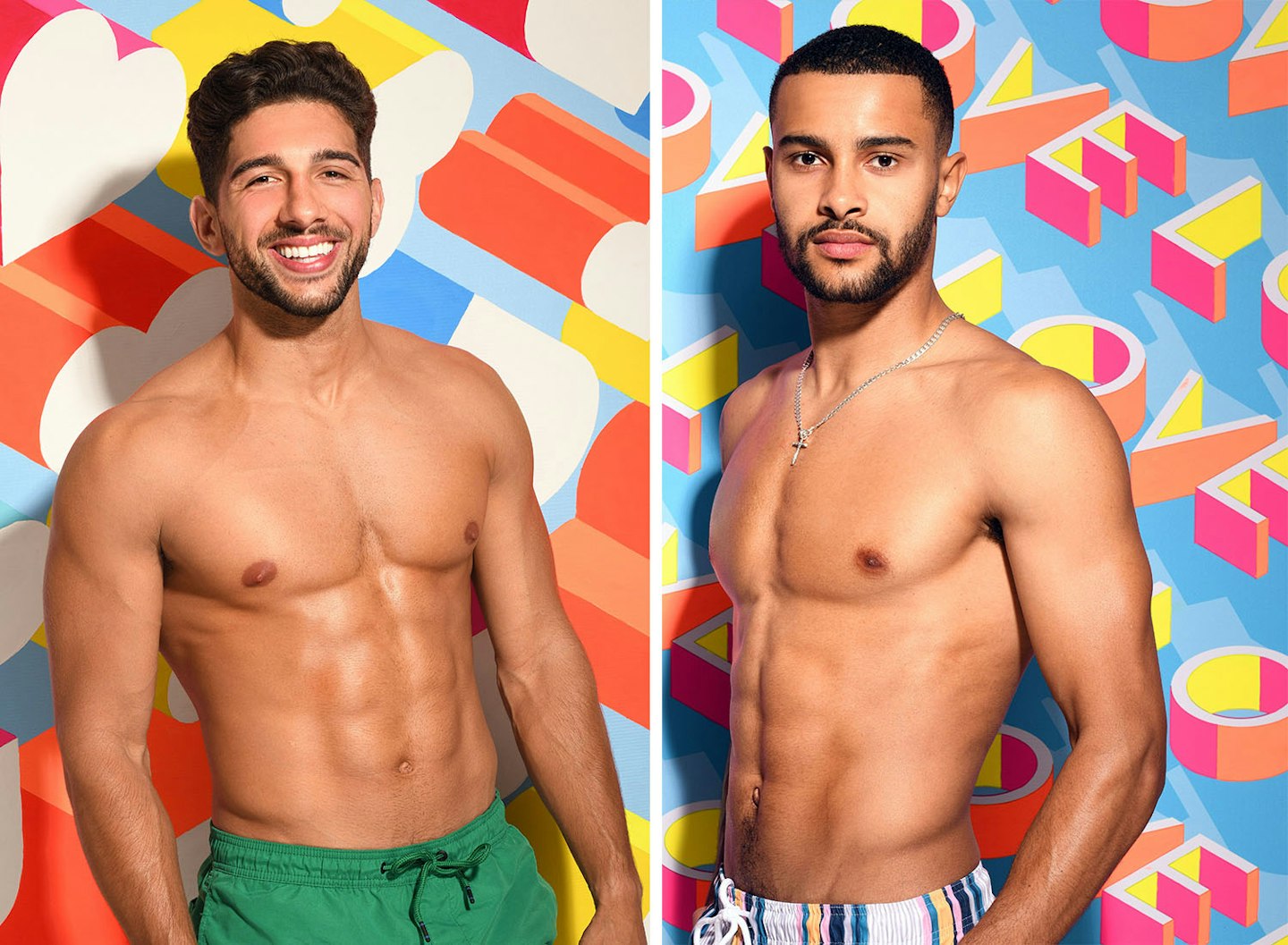 Love Island's Marvin and Dennon