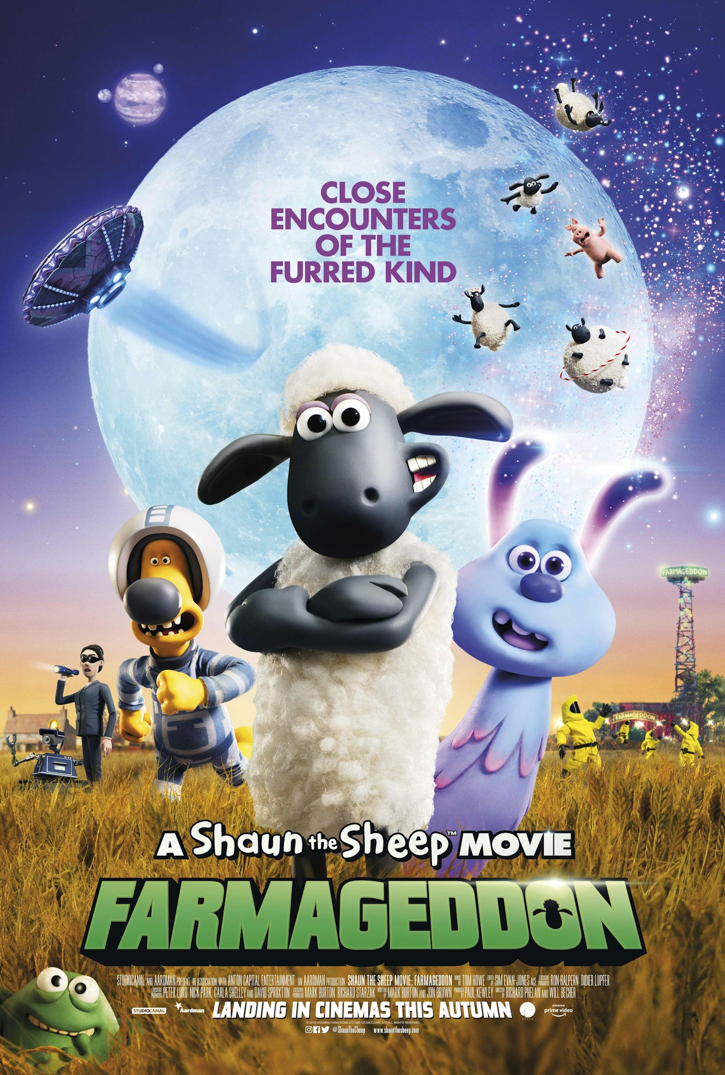 Shaun The Sheep Movie: Farmageddon poster