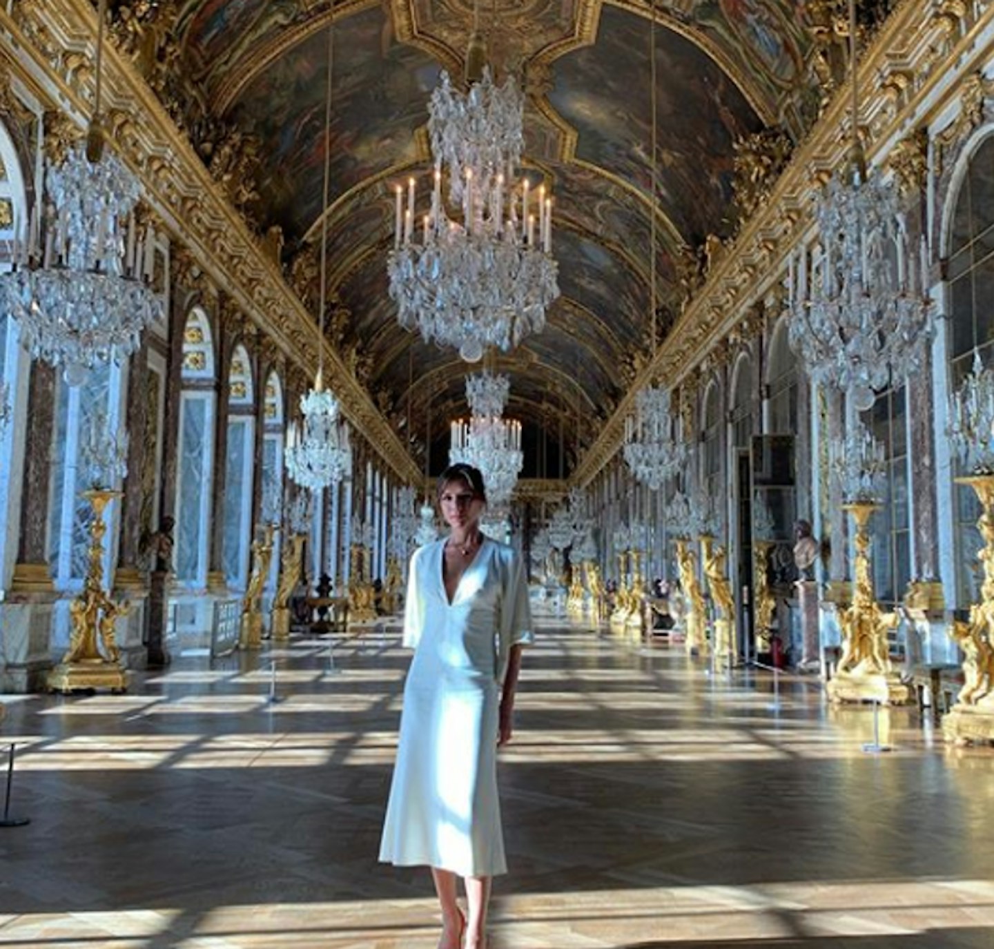 victoria beckham in versailles