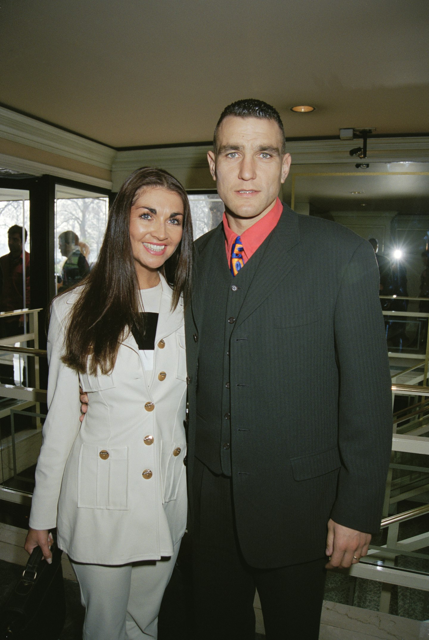 Vinnie and Tanya Jones in 1997 