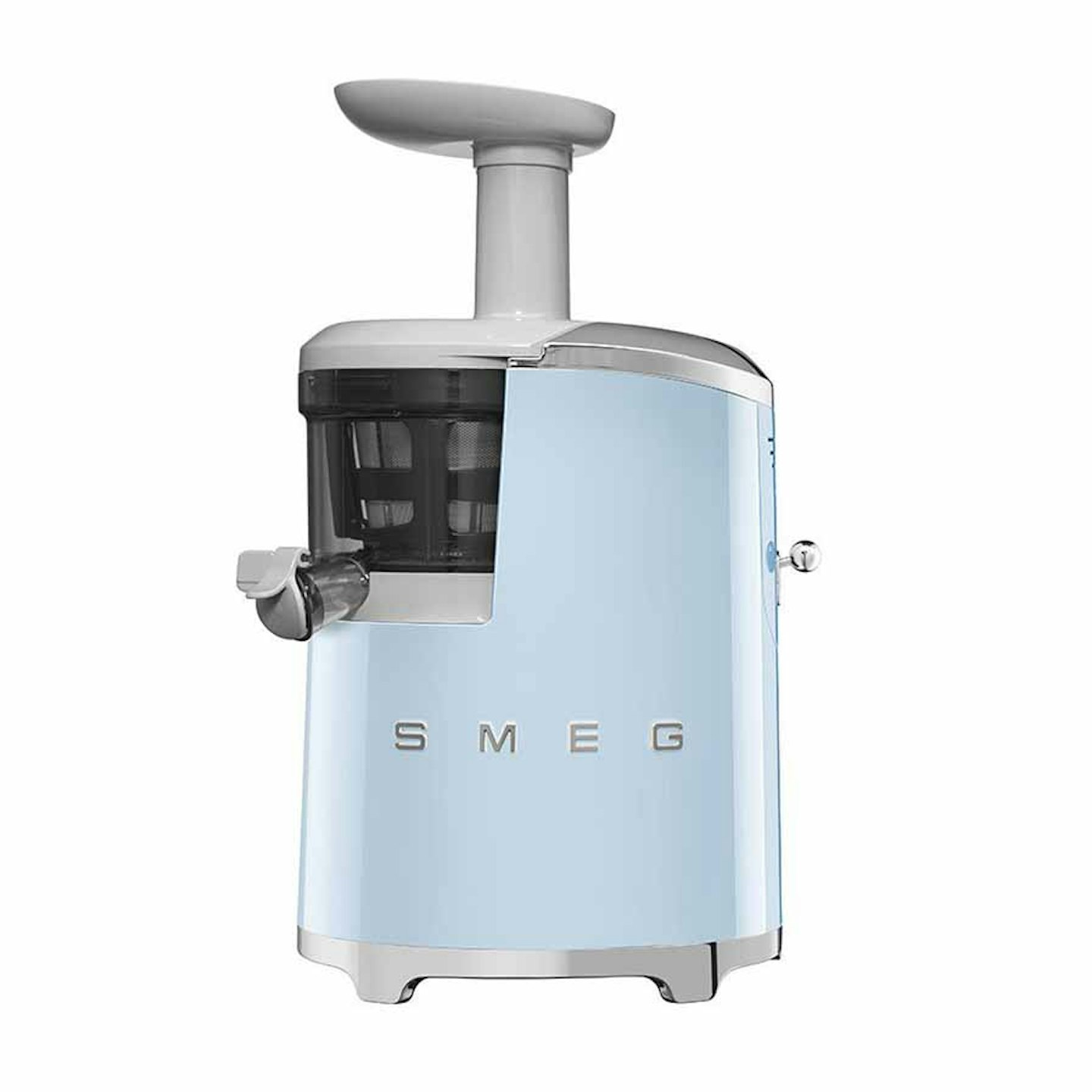 Smeg SJF01BLUK 50u2019s Style Retro Slow Juicer