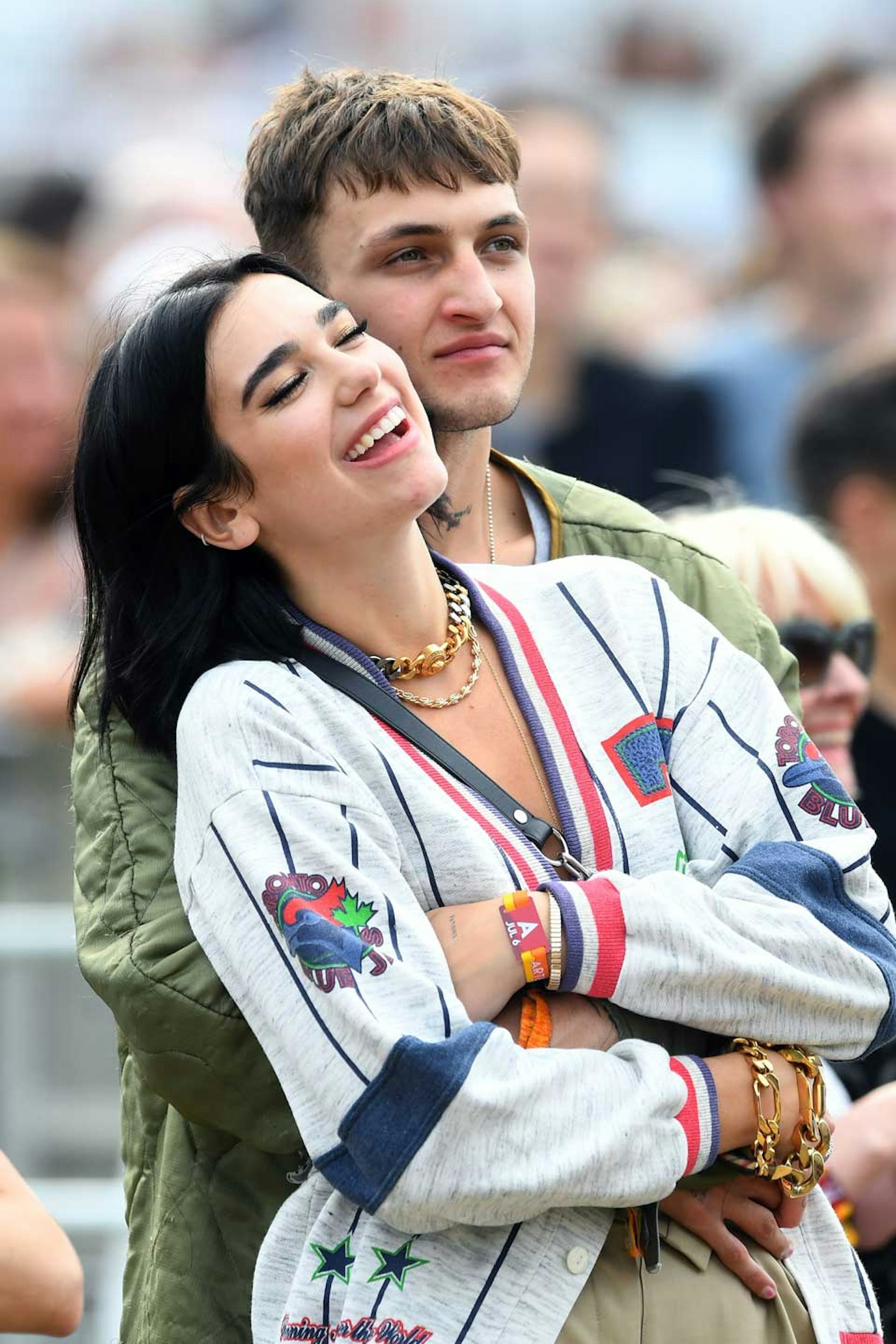 Dua Lipa and Anwer Hadid