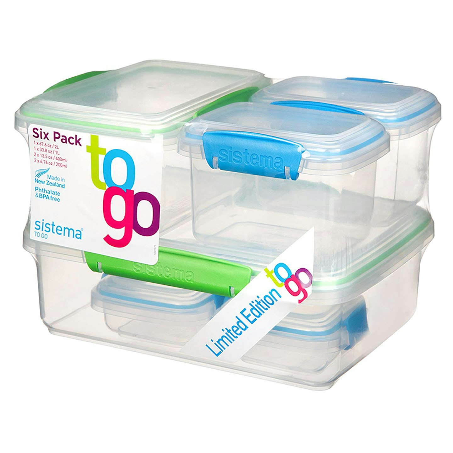 Sistema To Go Food Storage Containers