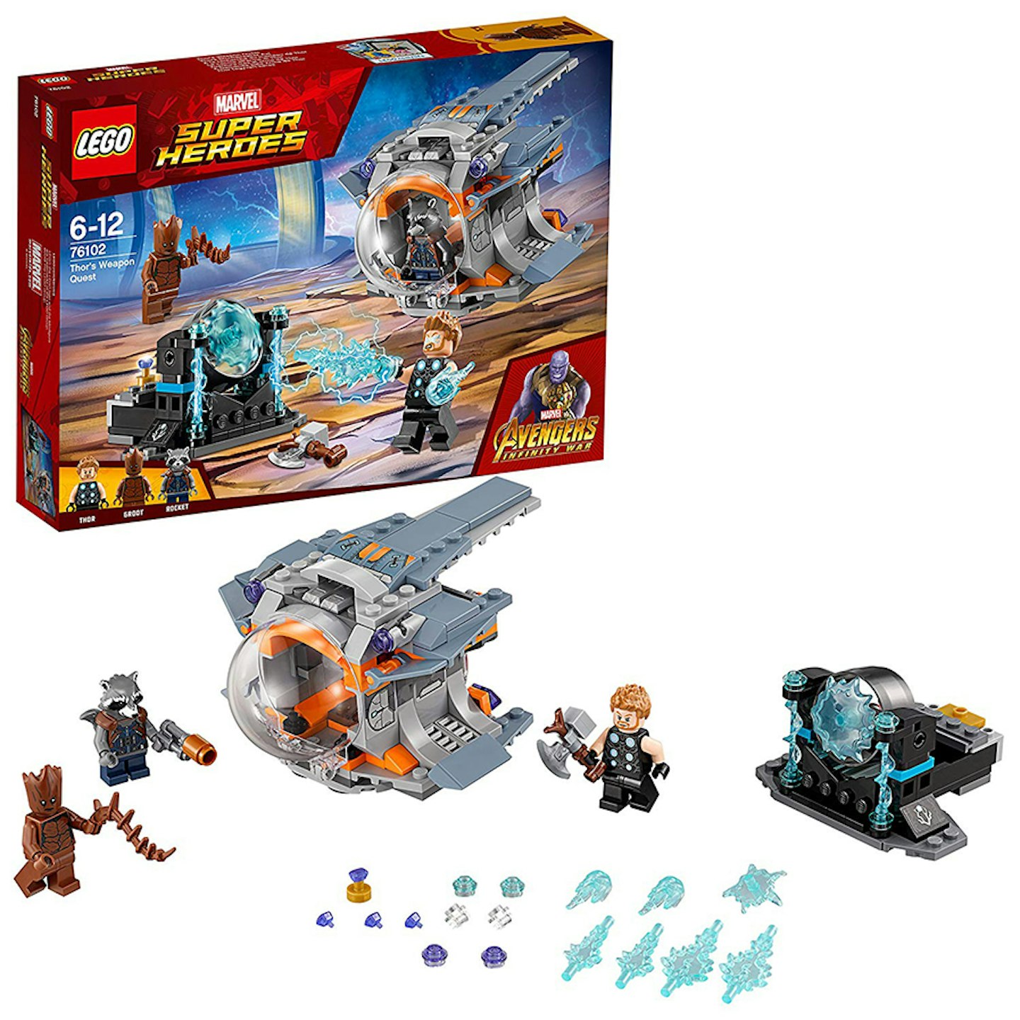 Lego Thoru2019s Weapon Quest Playset