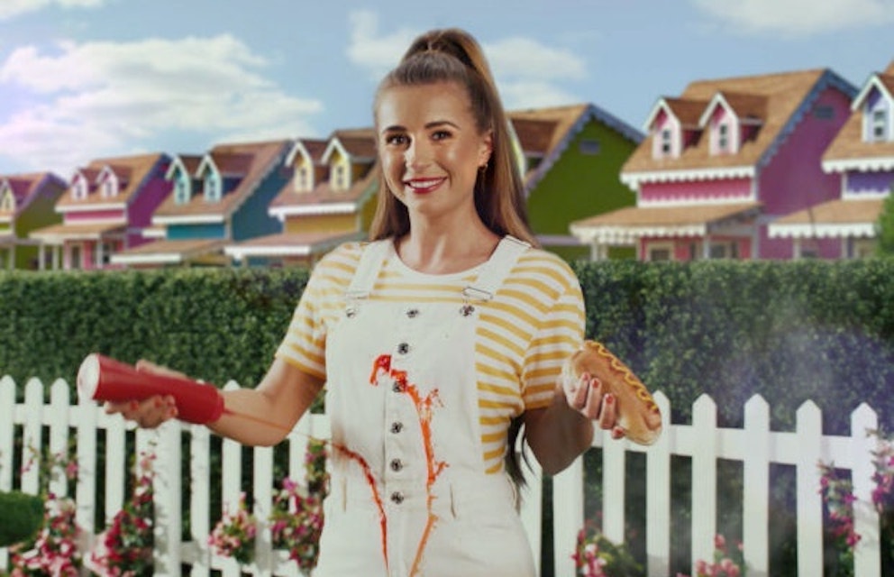 Dani Dyer advertising washing detergent as Love Island fame dwindles