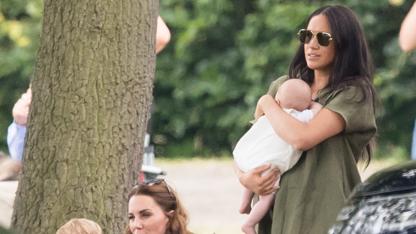 Meghan Markle and baby Archie join Kate Middleton and Archie's cousins at the Polo