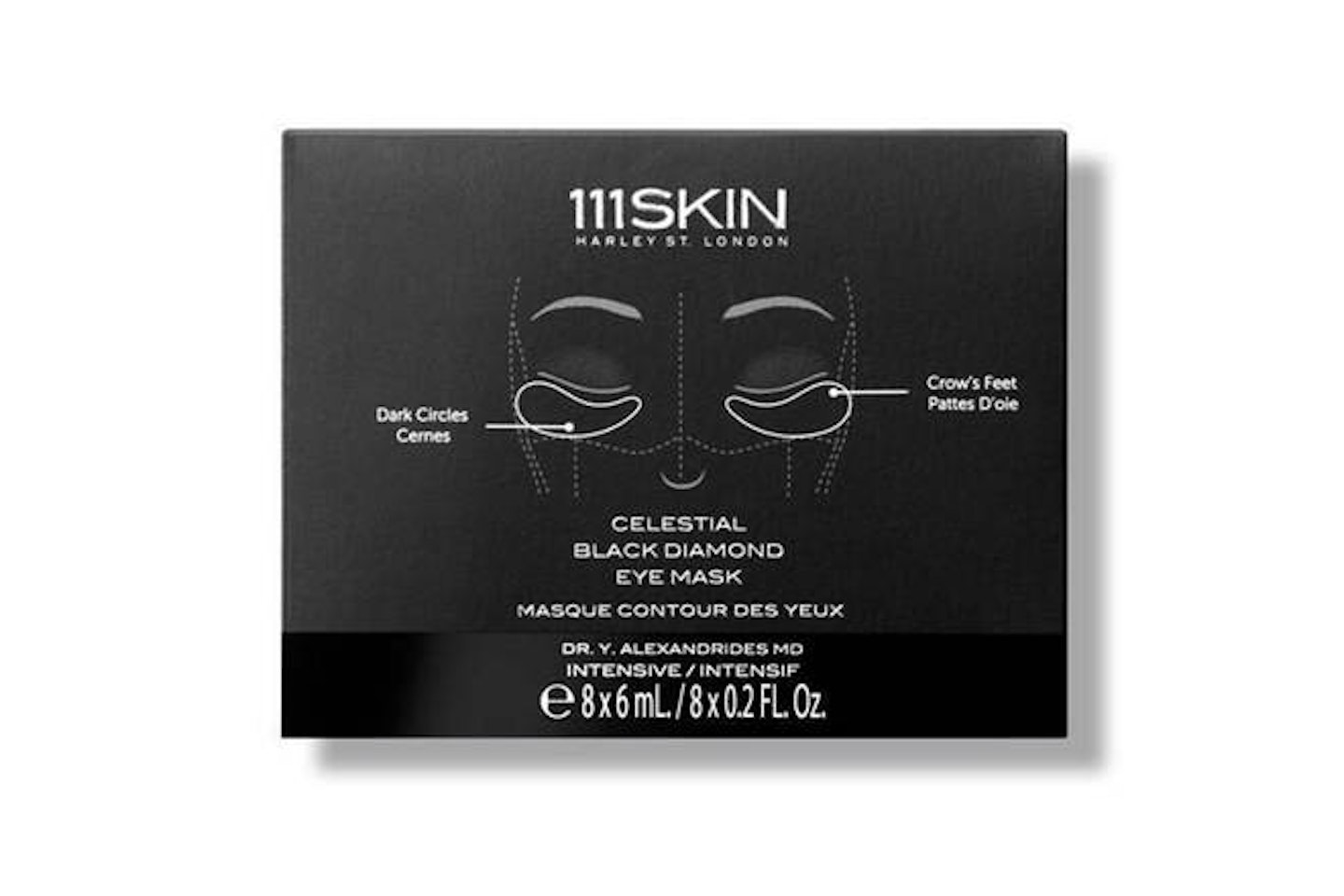 111Skin - Celestial Black Diamond Eye Mask, £12