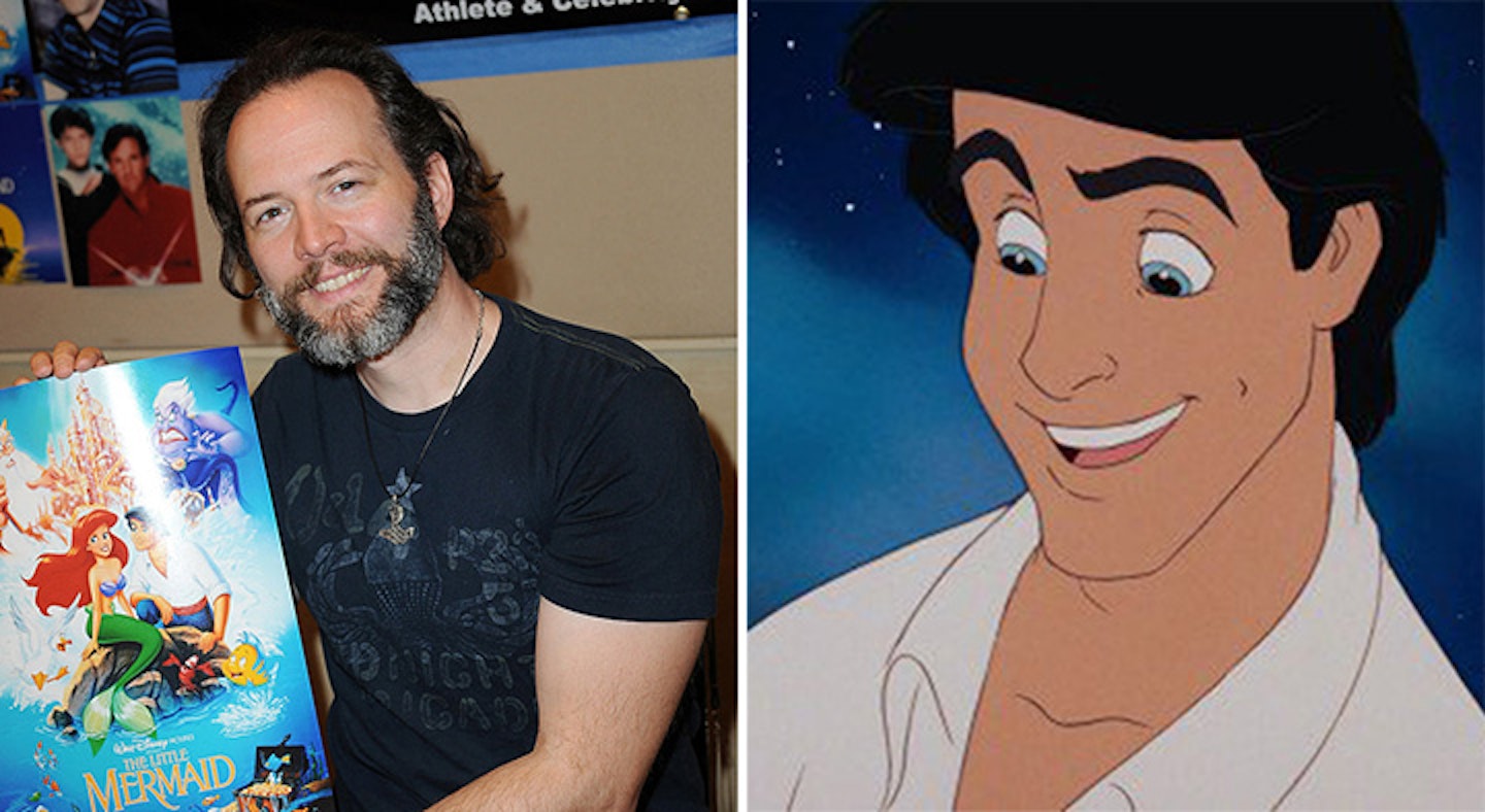 Christopher Daniel Barnes and Prince Eric from The Little Mermaid
