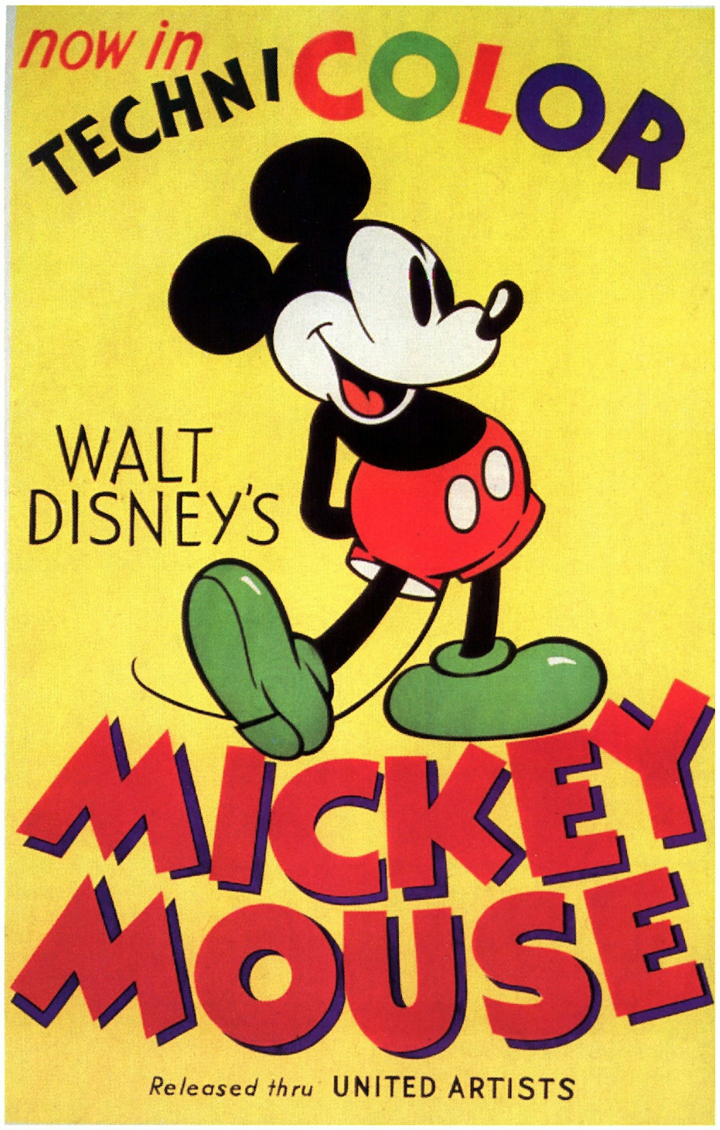 Mickey Mouse poster 