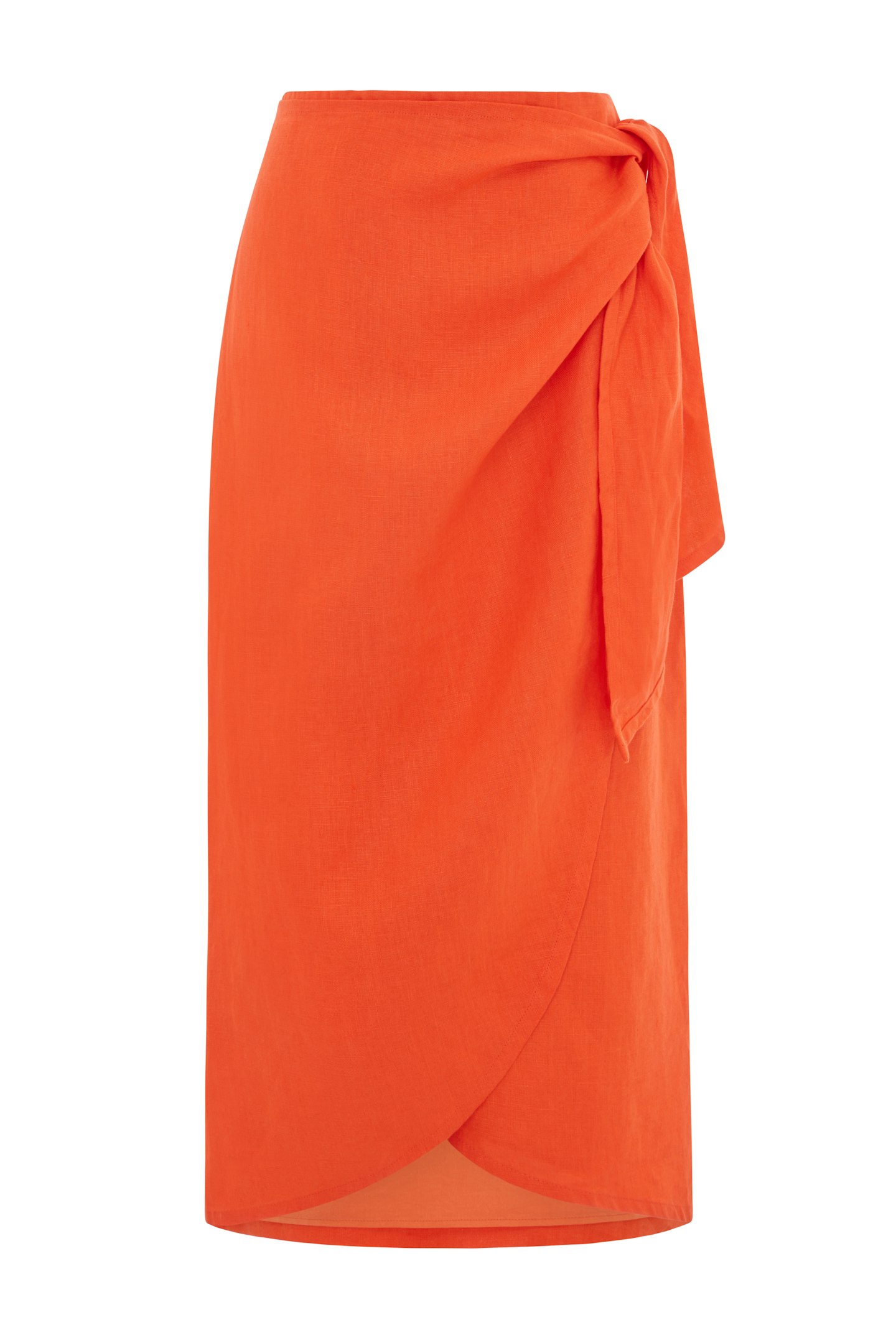 Whistles orange skirt