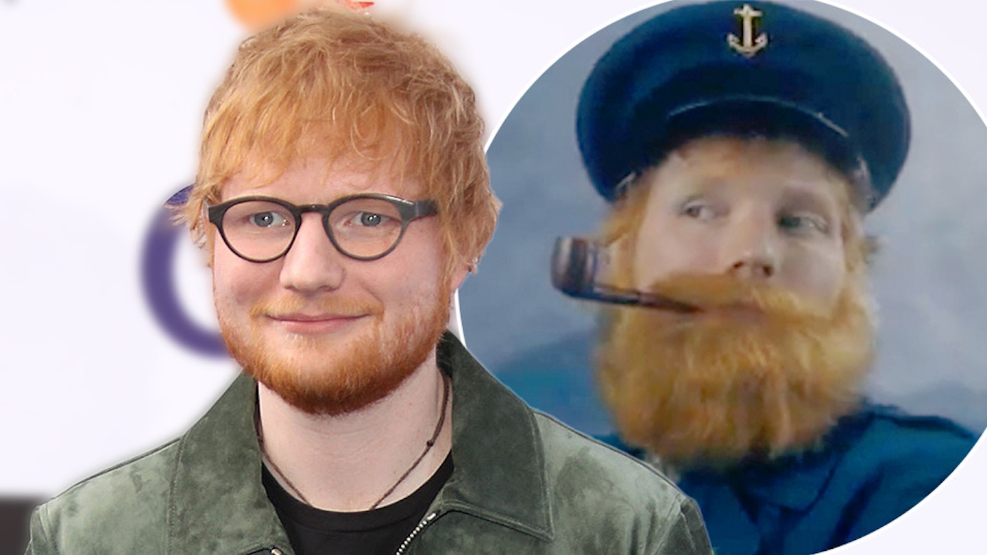 Ed Sheeran video screenshot pirate