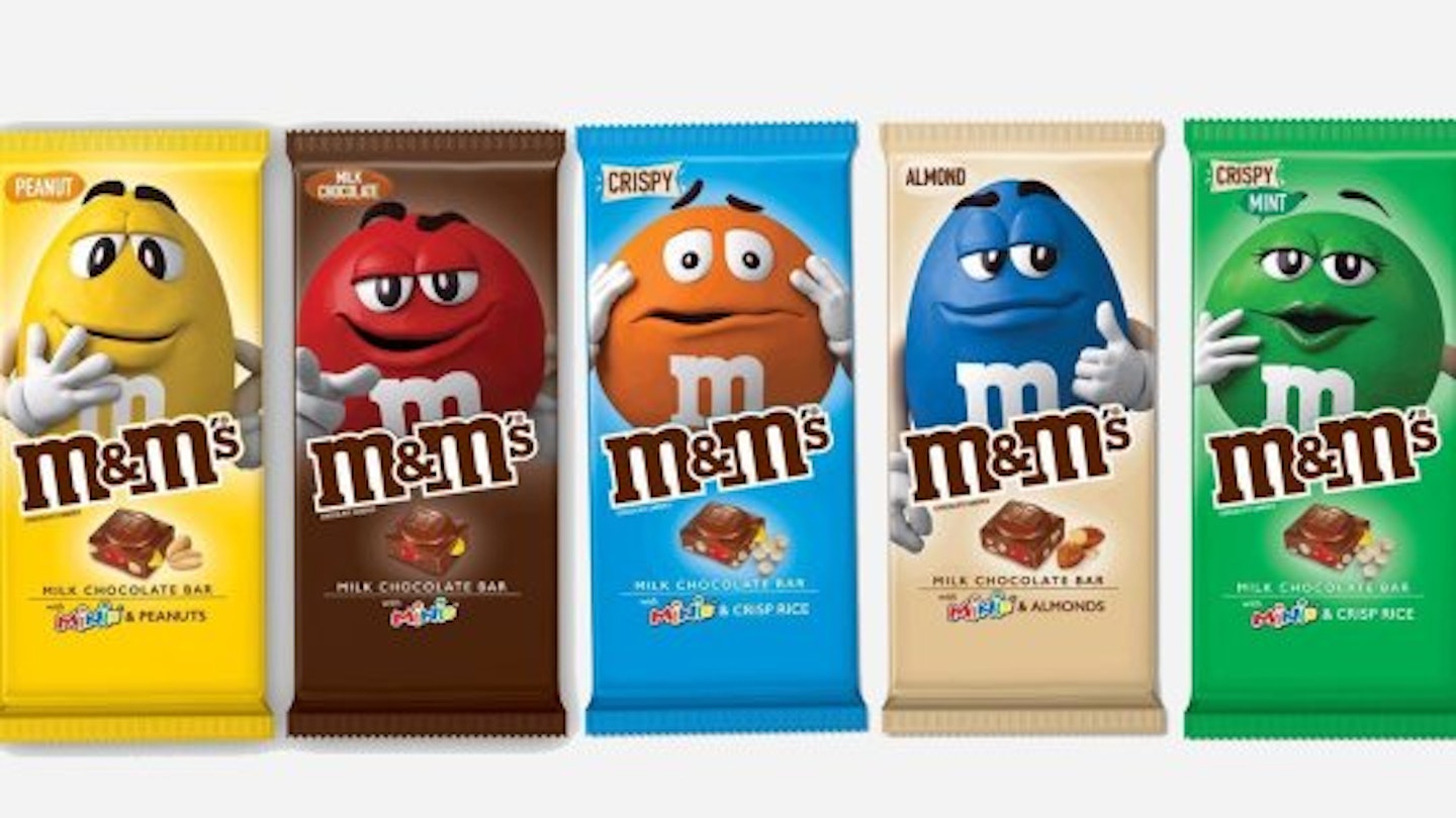 M&M's chocolate bars