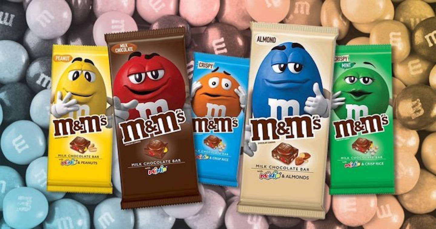 M&M's chocolate bars