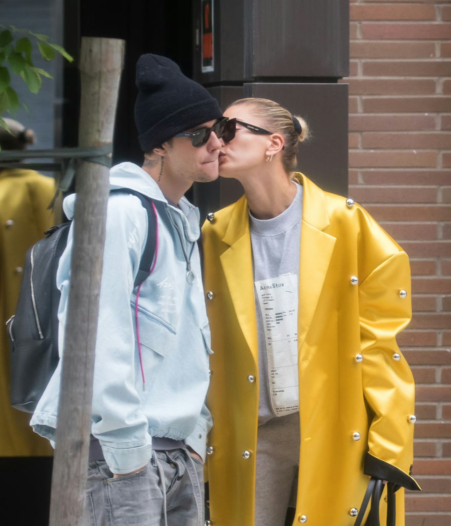 Hailey Baldwin With Justin Bieber at Joan's on Third November 3