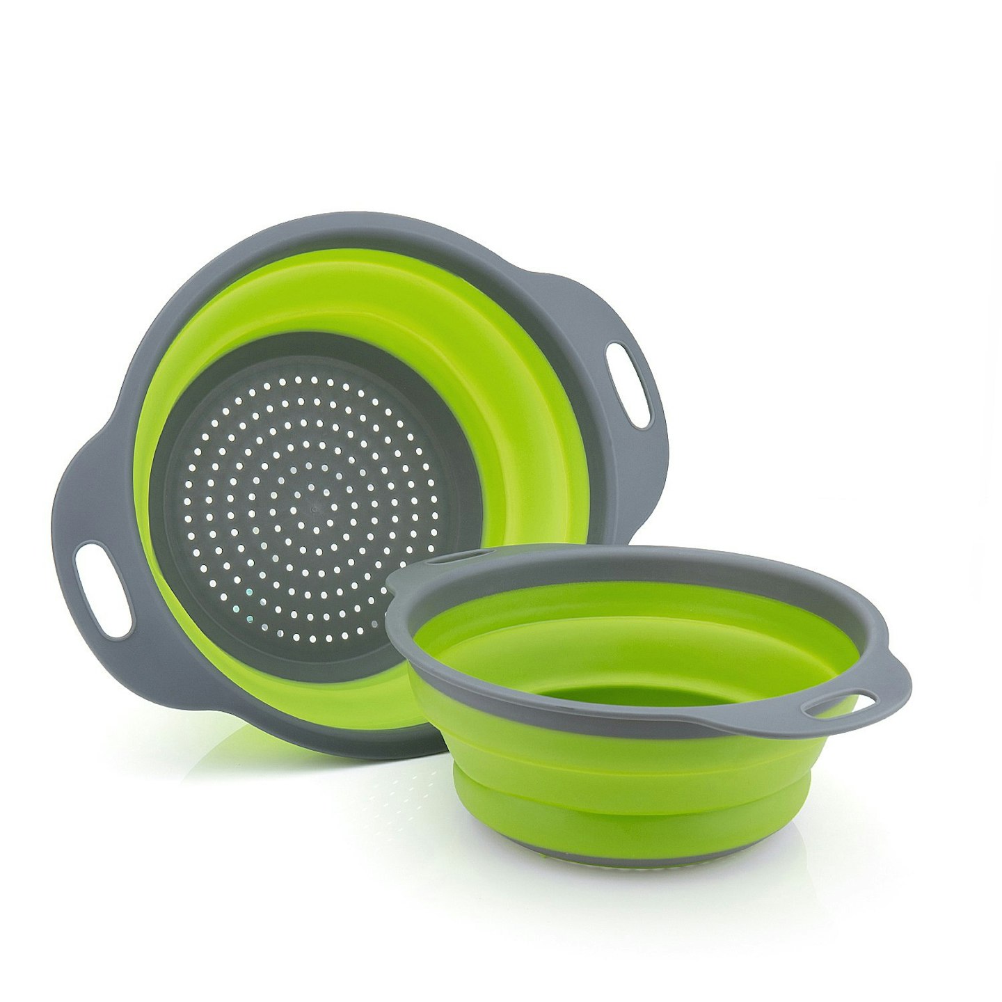 Diealles collapsible food strainers