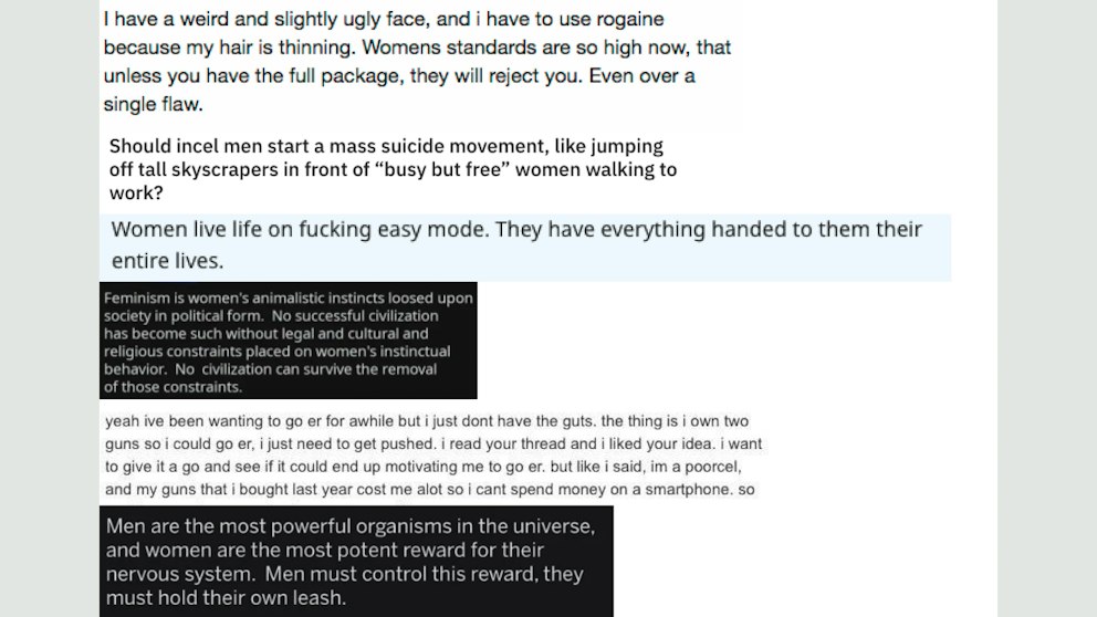 'Incel Extremism Should Be Treated The Same Way As Religious Extremism'