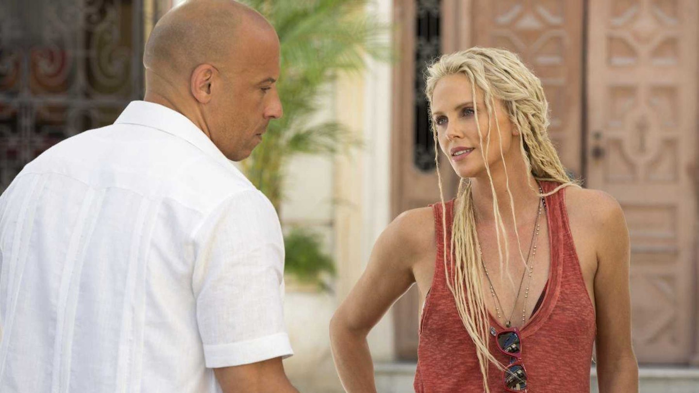 Fast & Furious 8 - Vin Diesel and Charlize Theron